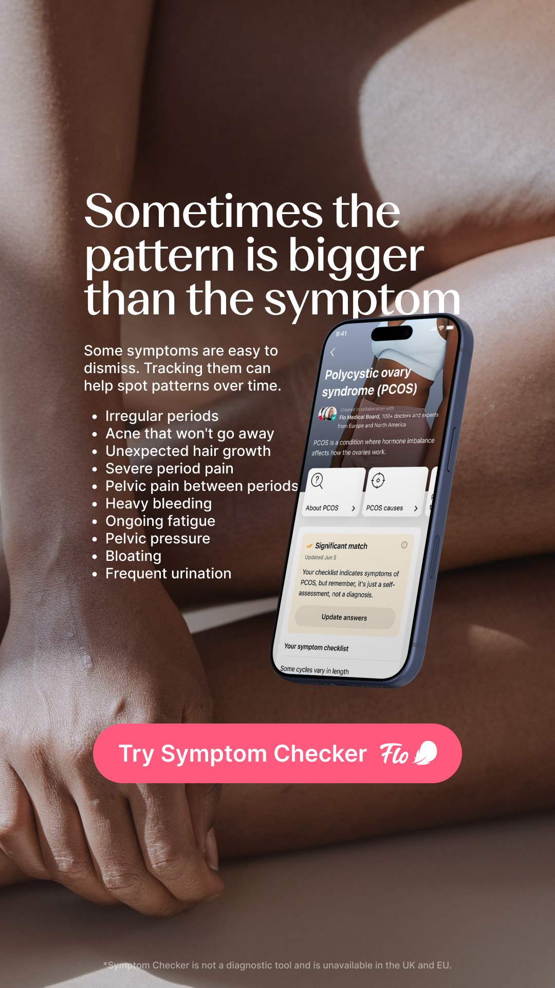 Flo App Facebook ad