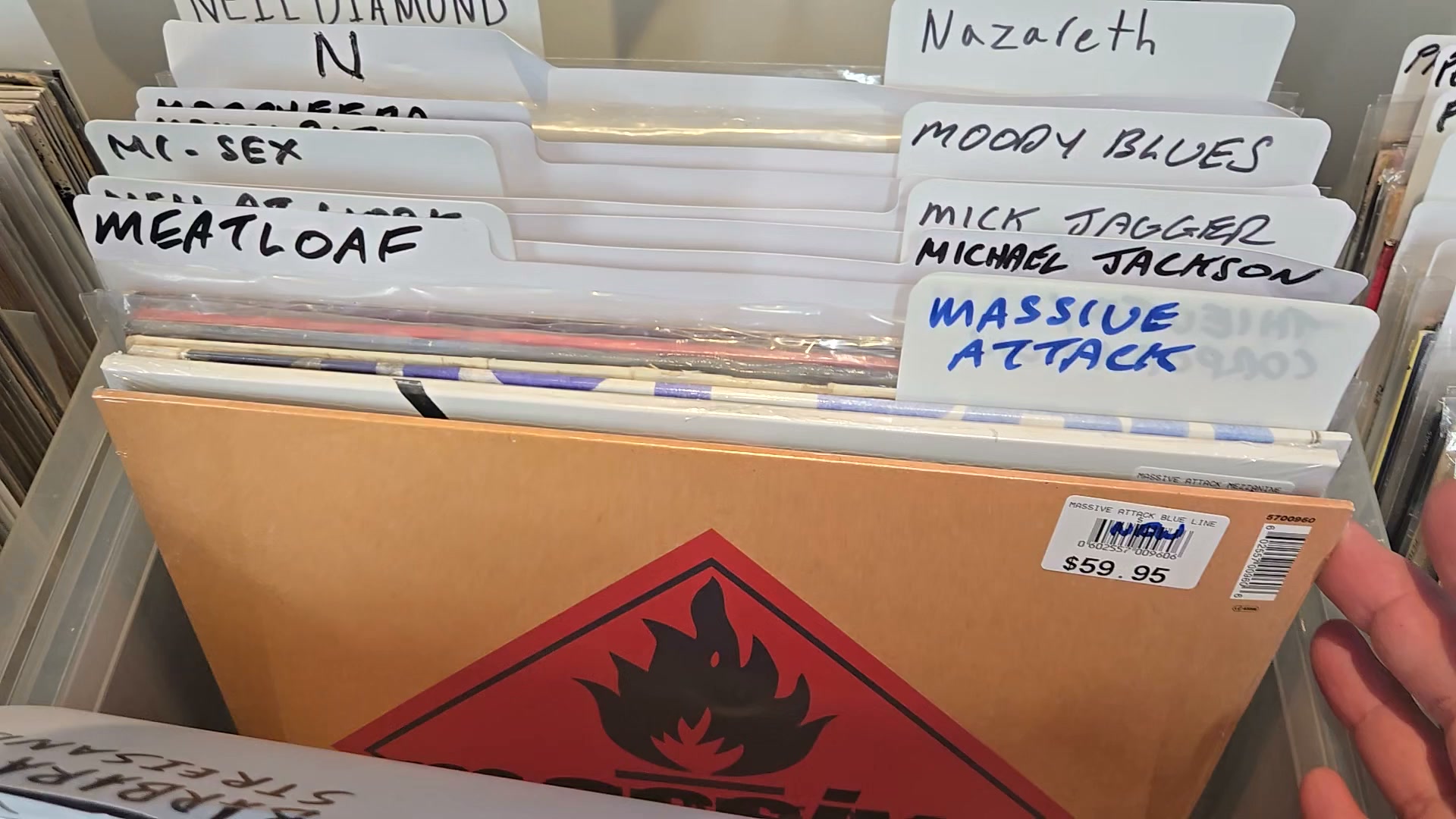 Arkwright's Emporium Facebook ad: We're not just used Vinyl here at Arkwright's…