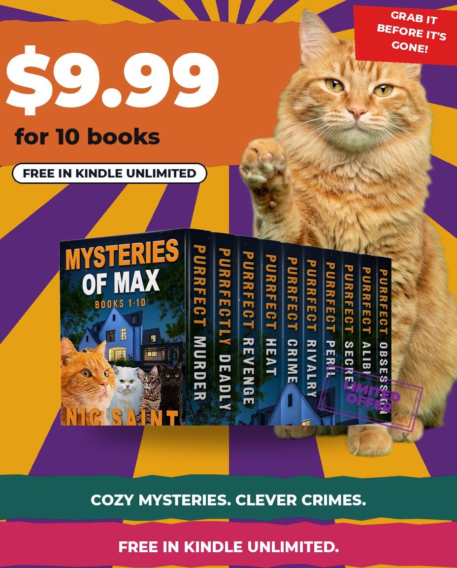 Nic Saint Author Facebook ad