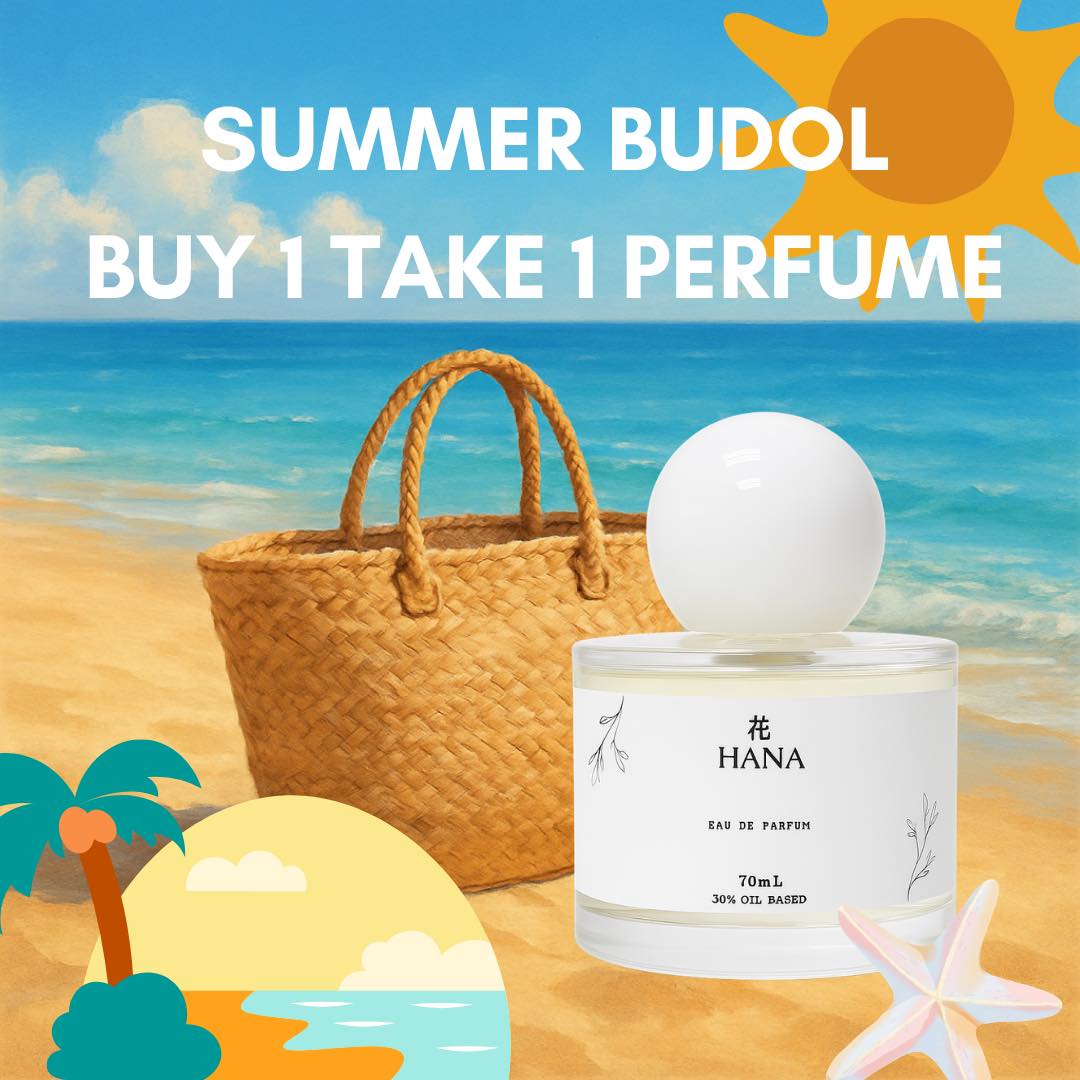 HANA 花 Facebook ad: POV: You found the only perfume that survives…