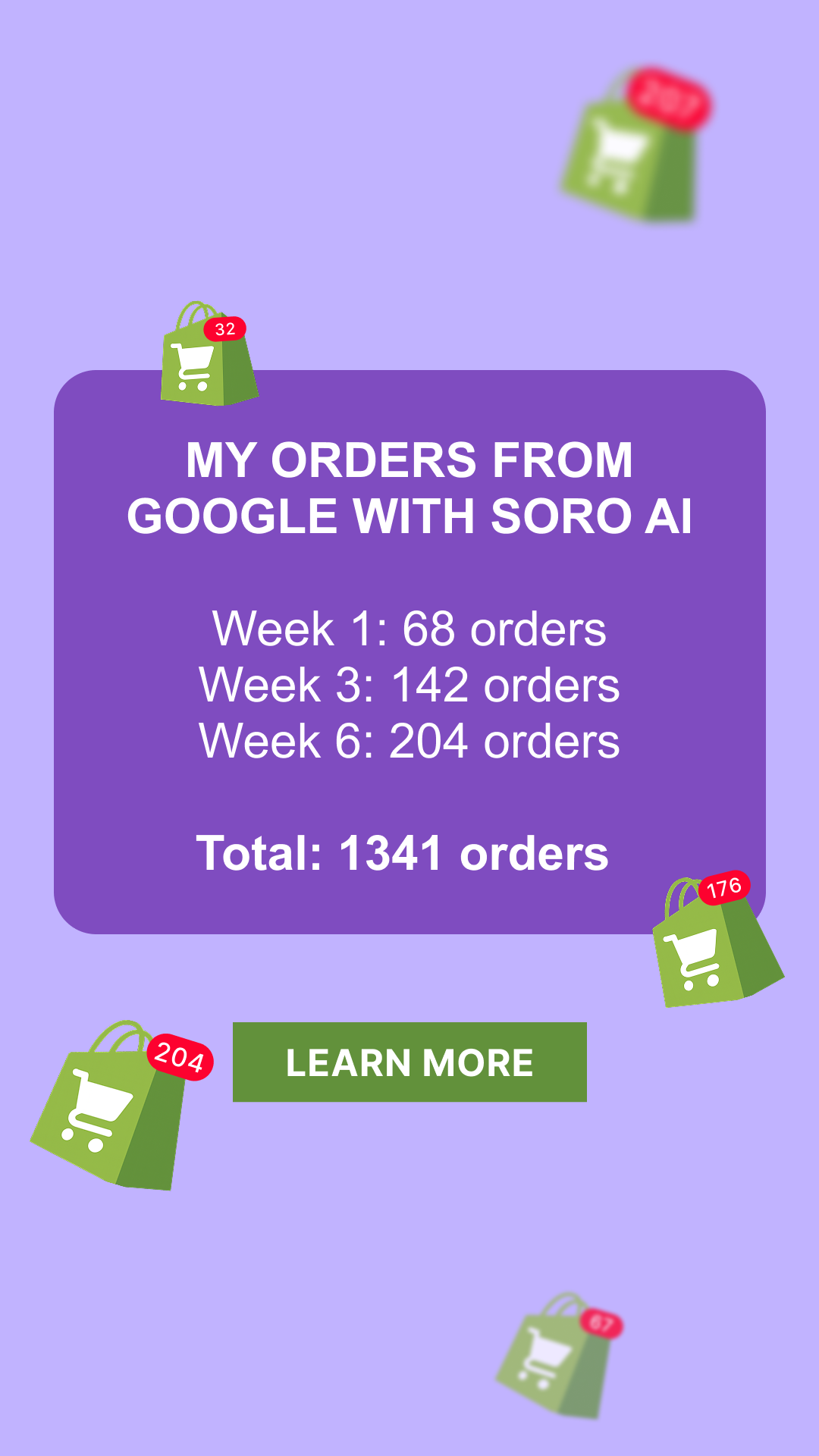 Soro SEO Facebook ad