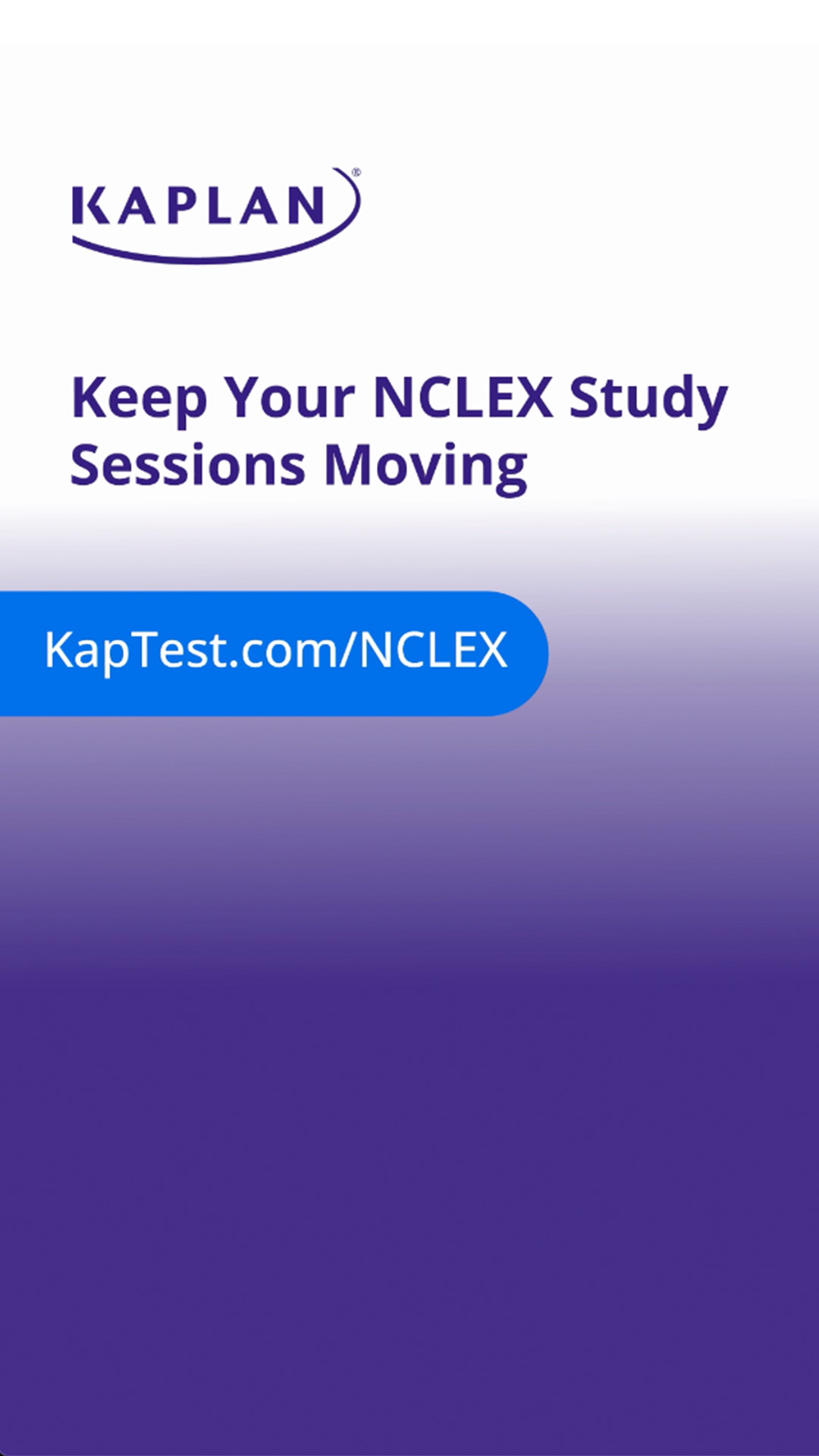 Kaplan NCLEX Prep Facebook ad from Sep 16, 2026