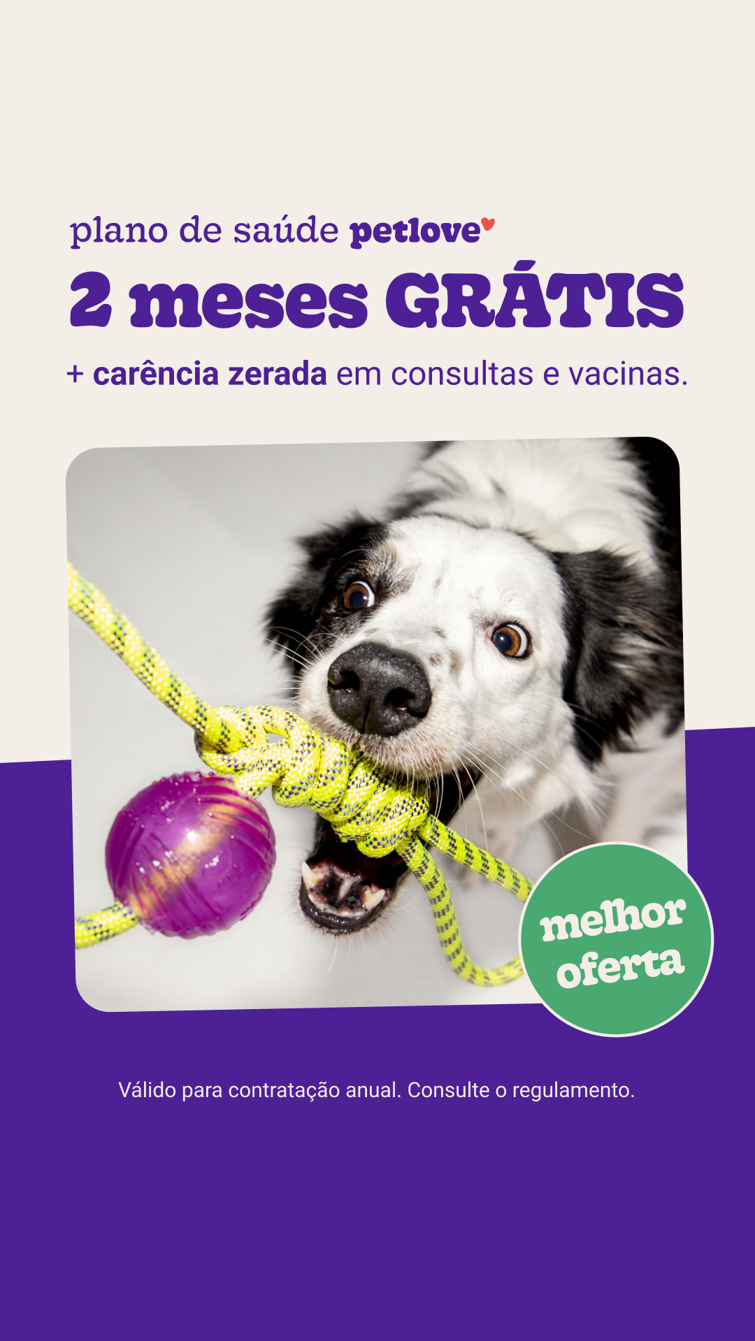 Petlove Facebook ad
