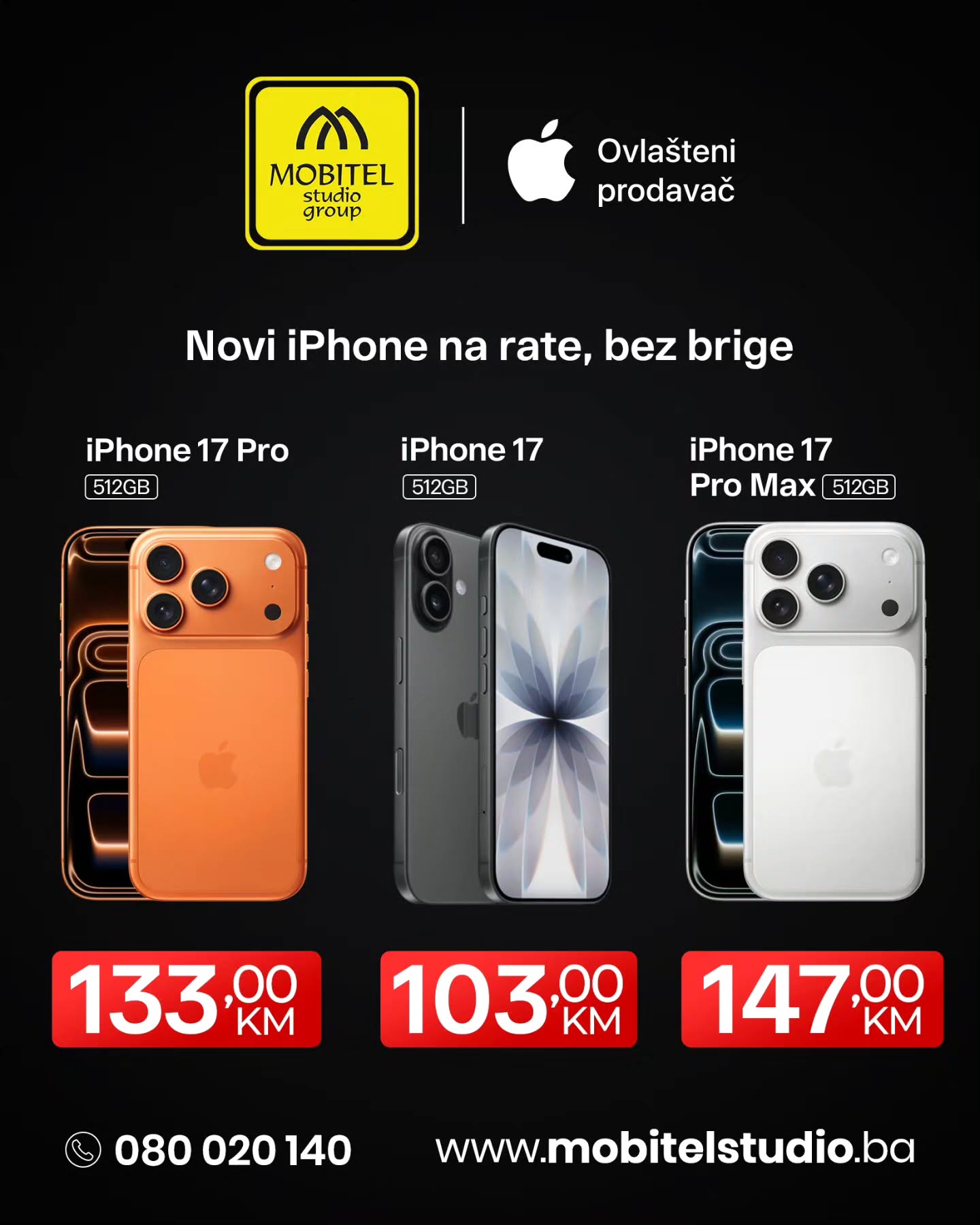 Mobitel Studio Facebook ad: Kupovina na rate?