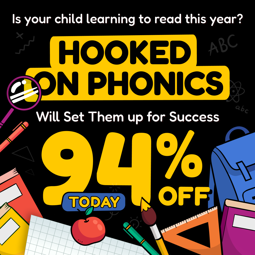 Hooked on Phonics Facebook ad