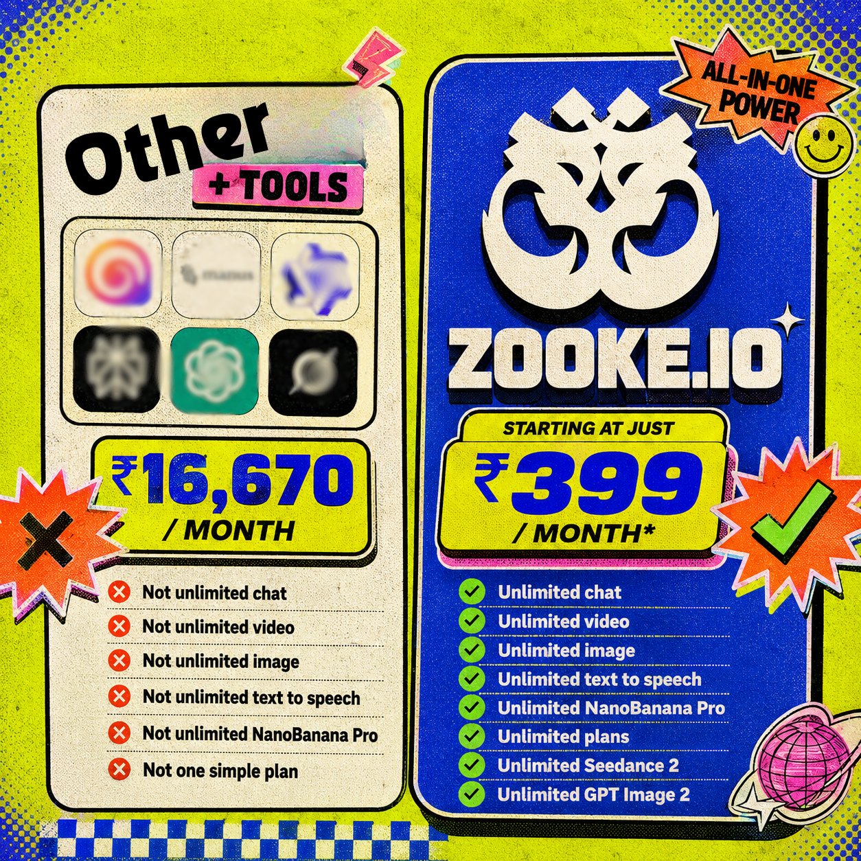 Zooke Facebook ad