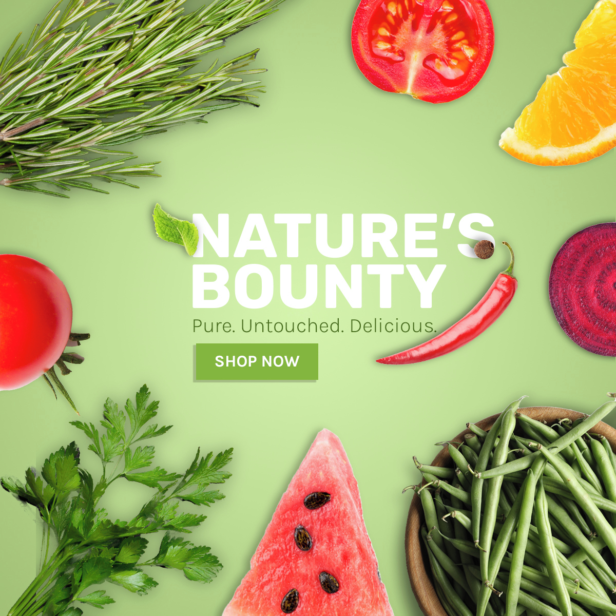 QualityFood - Rethink grocery Facebook ad