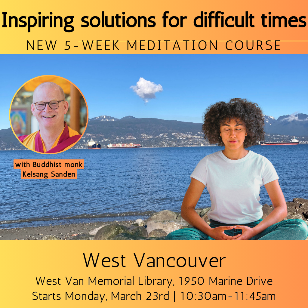 Kadampa Meditation Centre Vancouver Facebook ad from Mar 2, 2026