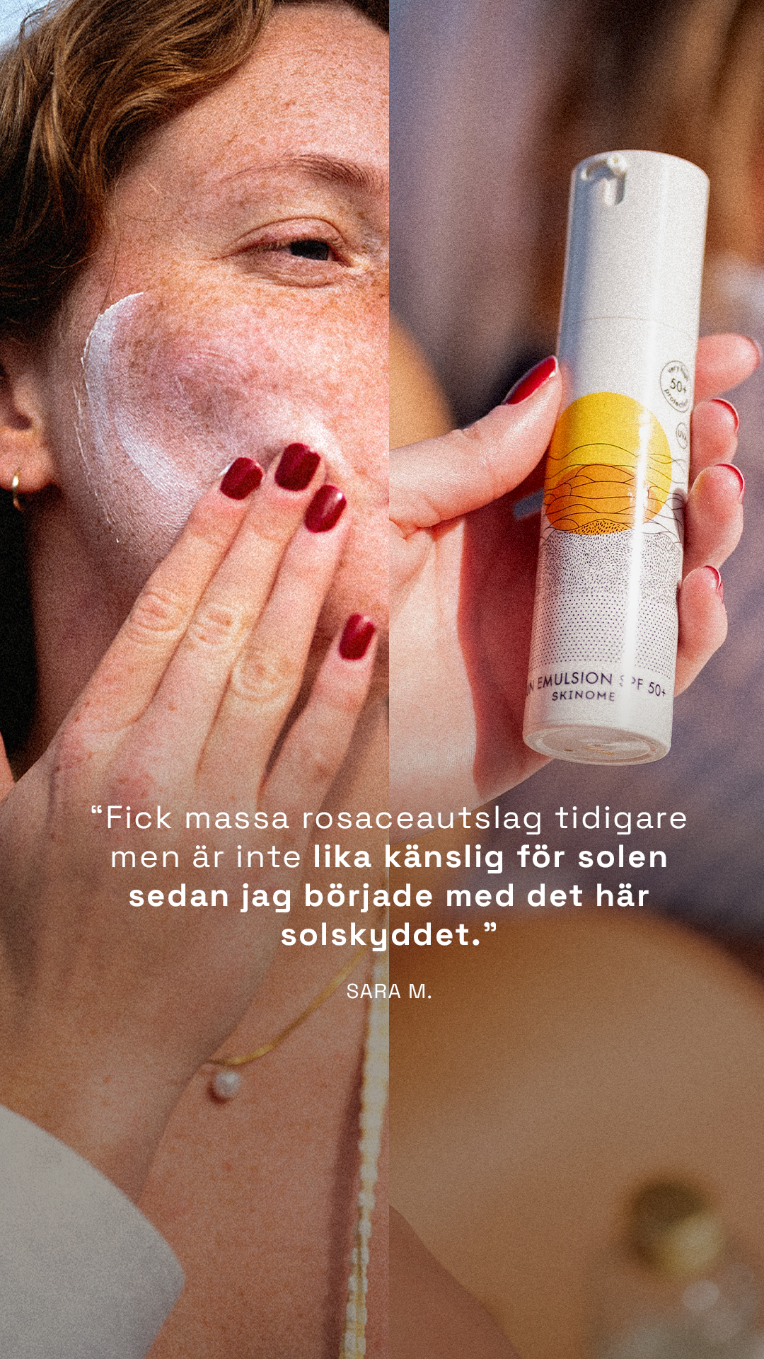Skinome Facebook ad