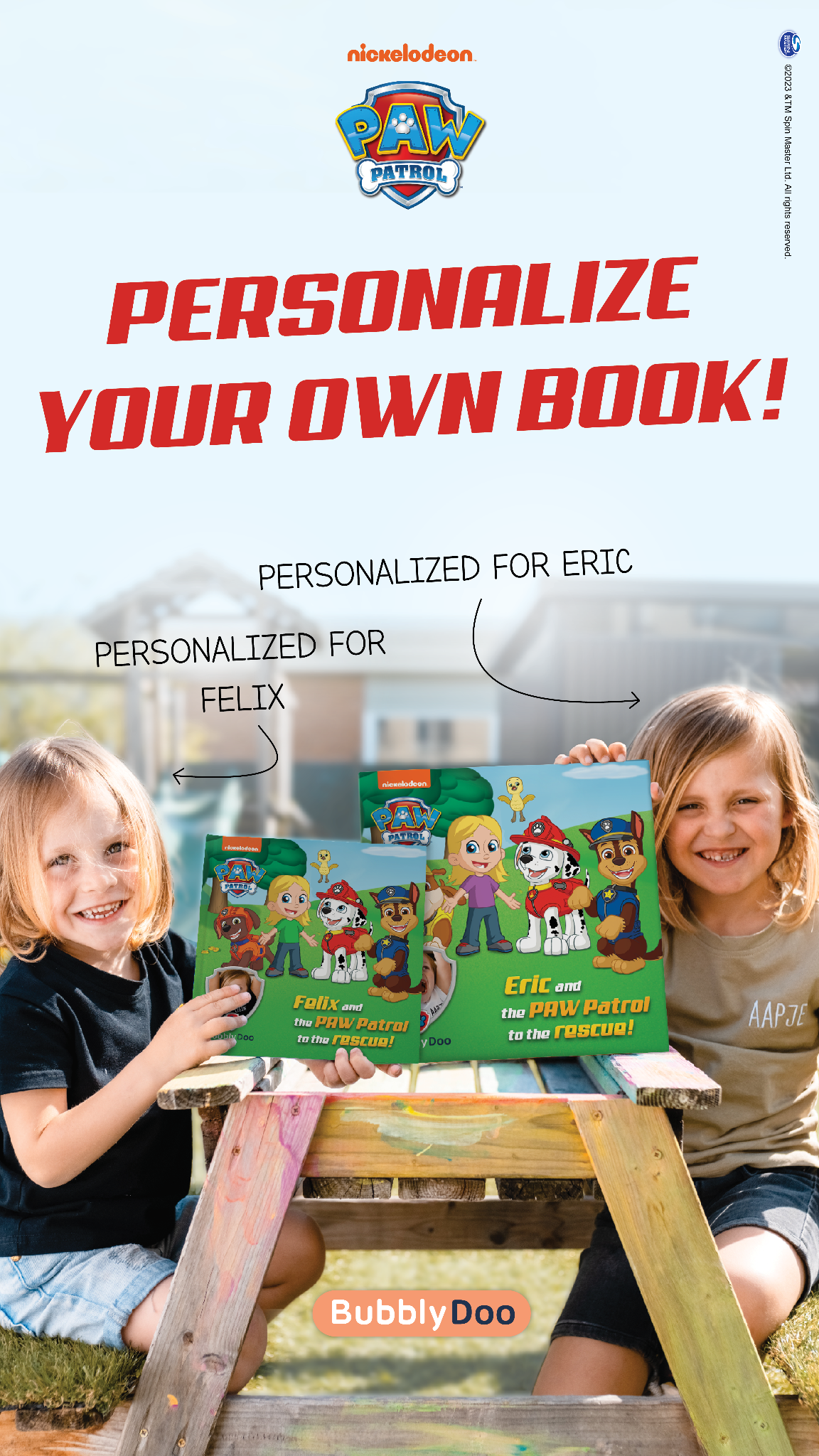 BubblyDoo Books Facebook ad