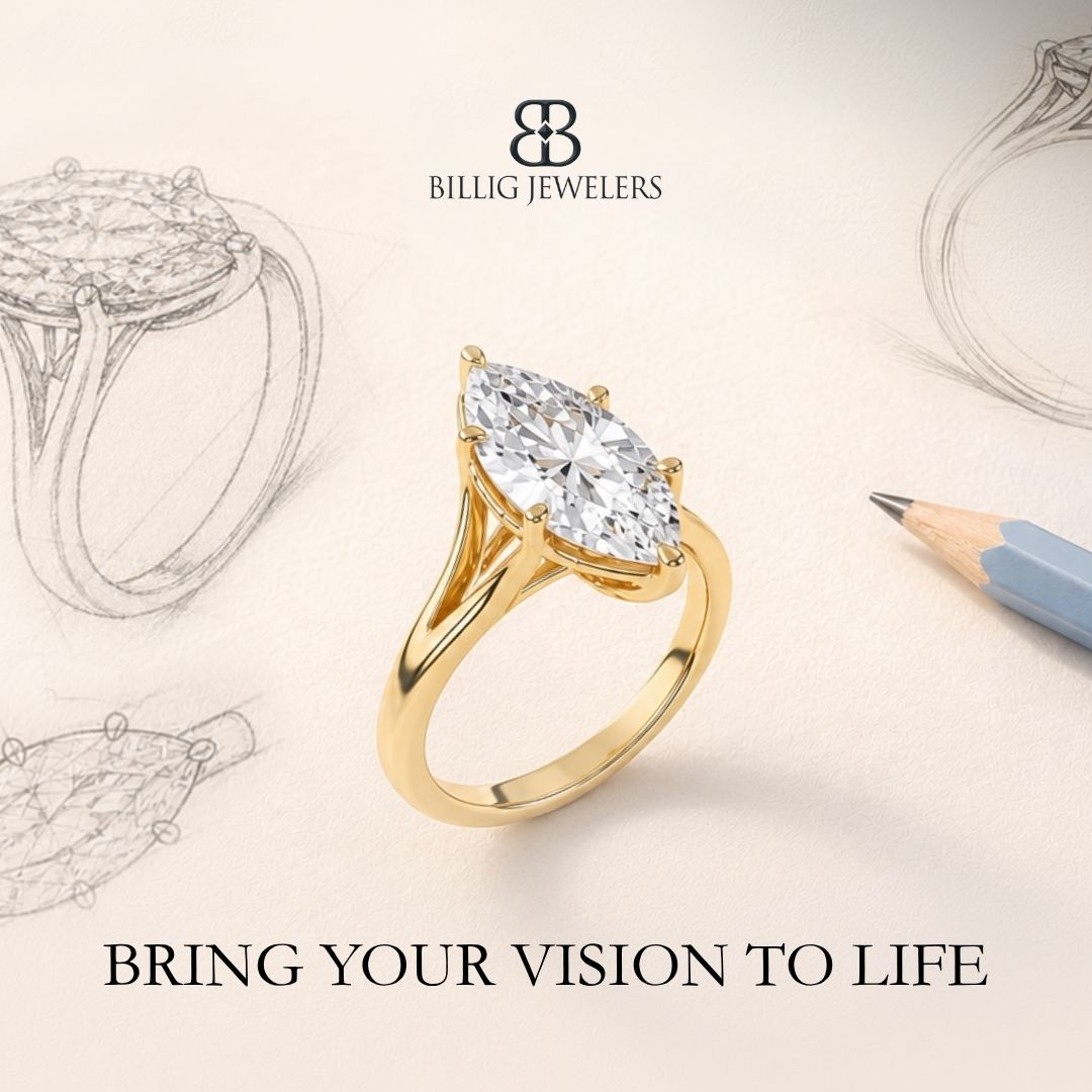 Billig Jewelers Facebook ad: Let’s bring your vision to life