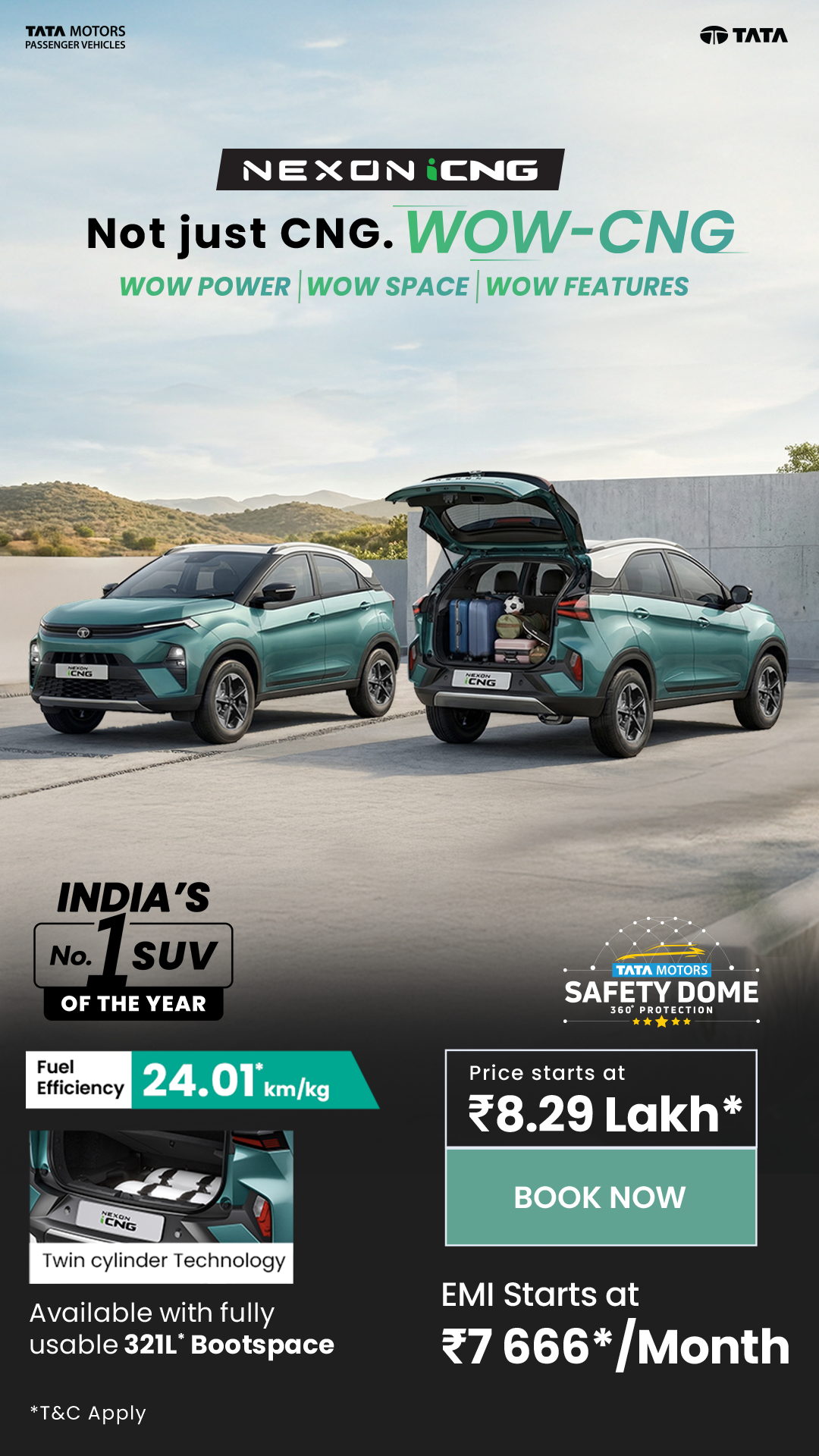 Tata Motors Cars Facebook ad from May 1, 2026