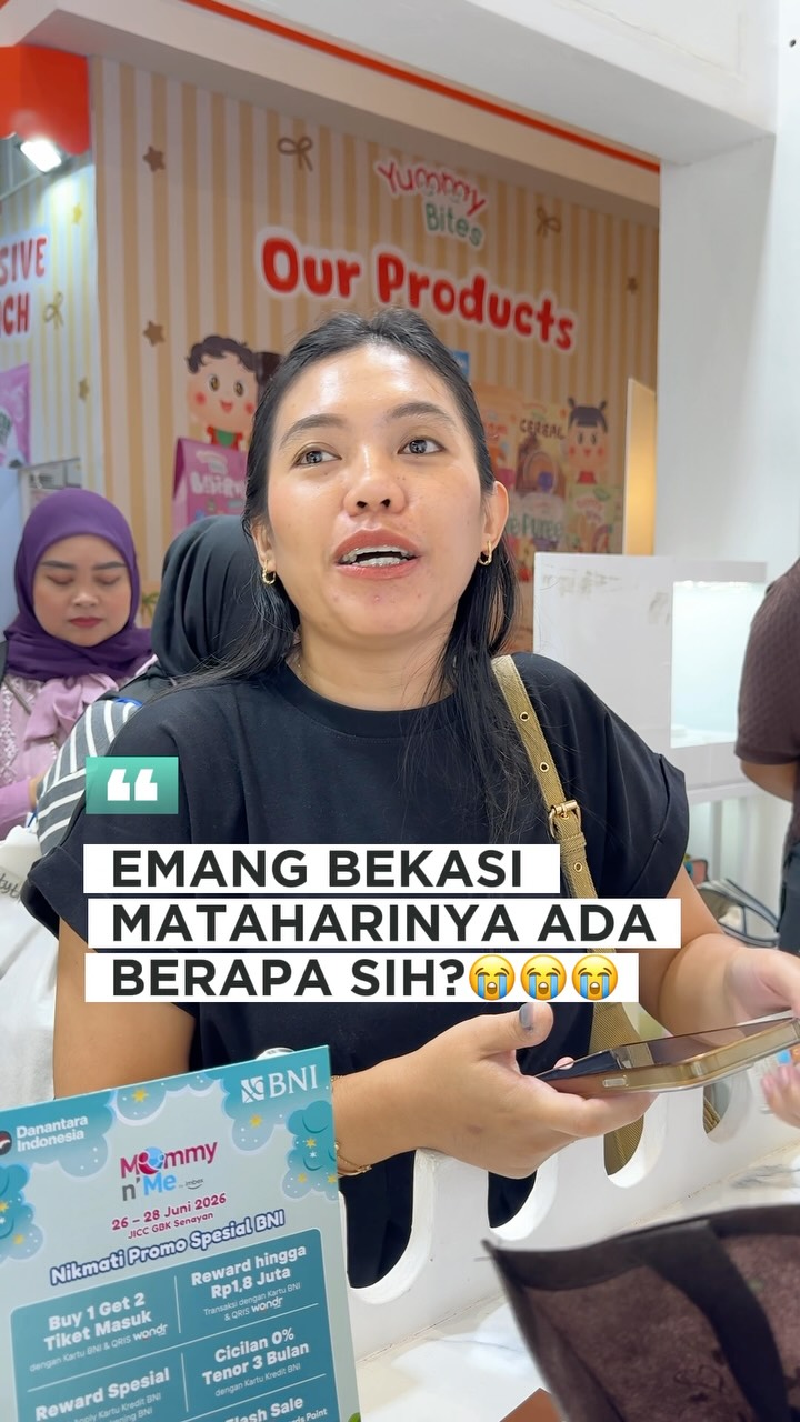 Moell Baby Skincare Facebook ad: Warga Bekasi fix wajib pake Sun Lotion Moell…