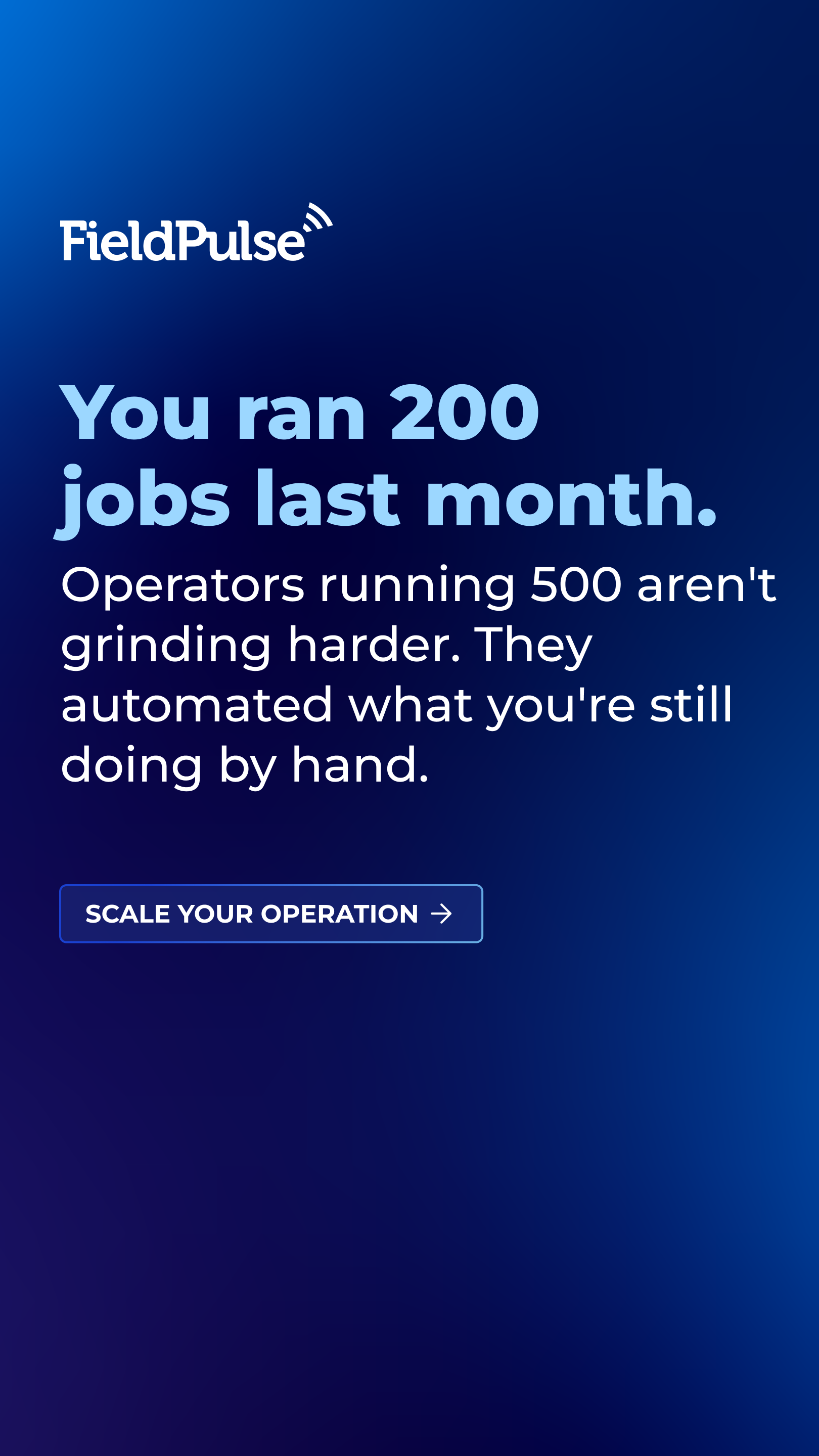 FieldPulse Facebook ad