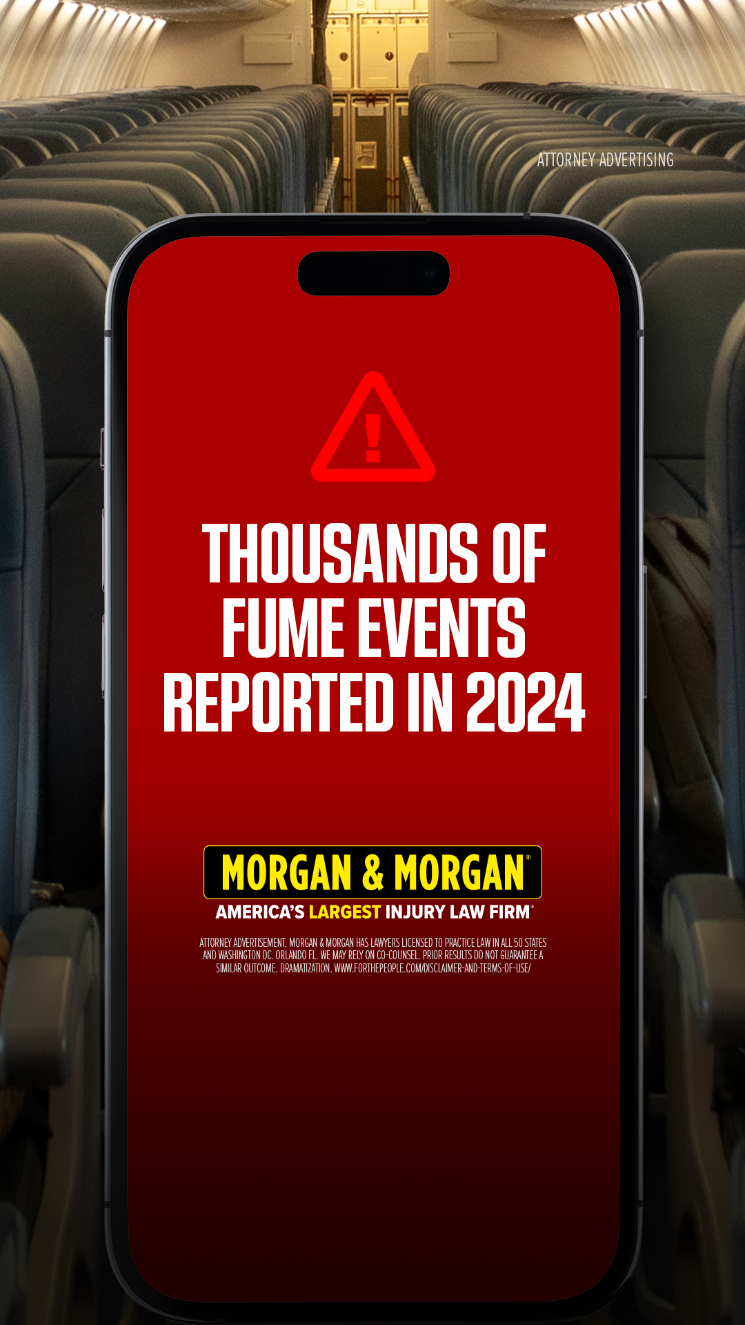 Morgan & Morgan Facebook ad
