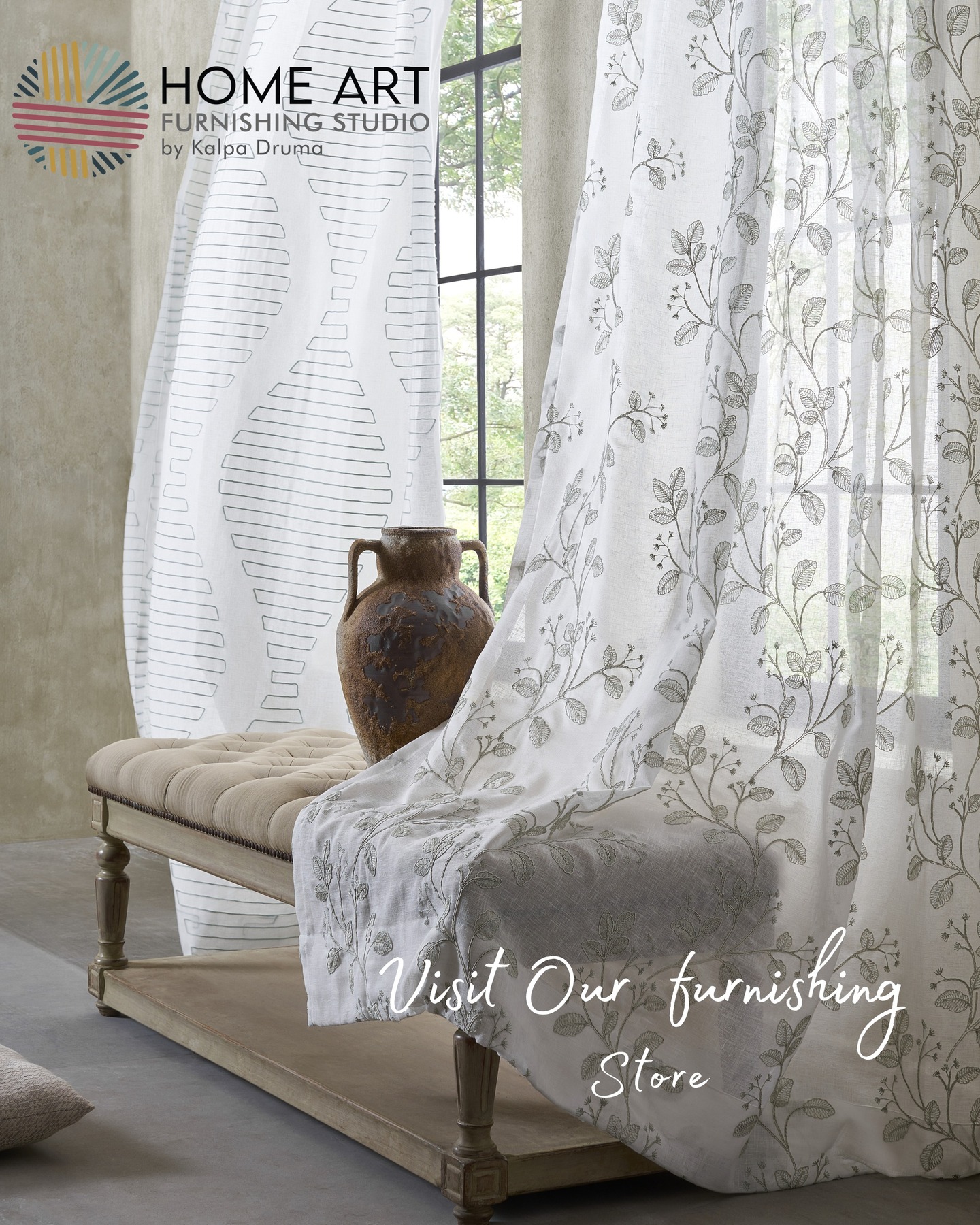 Home Art Furnishing Studio by KD Facebook ad: Visit Our Home Art Furnishing by Kalpadruma