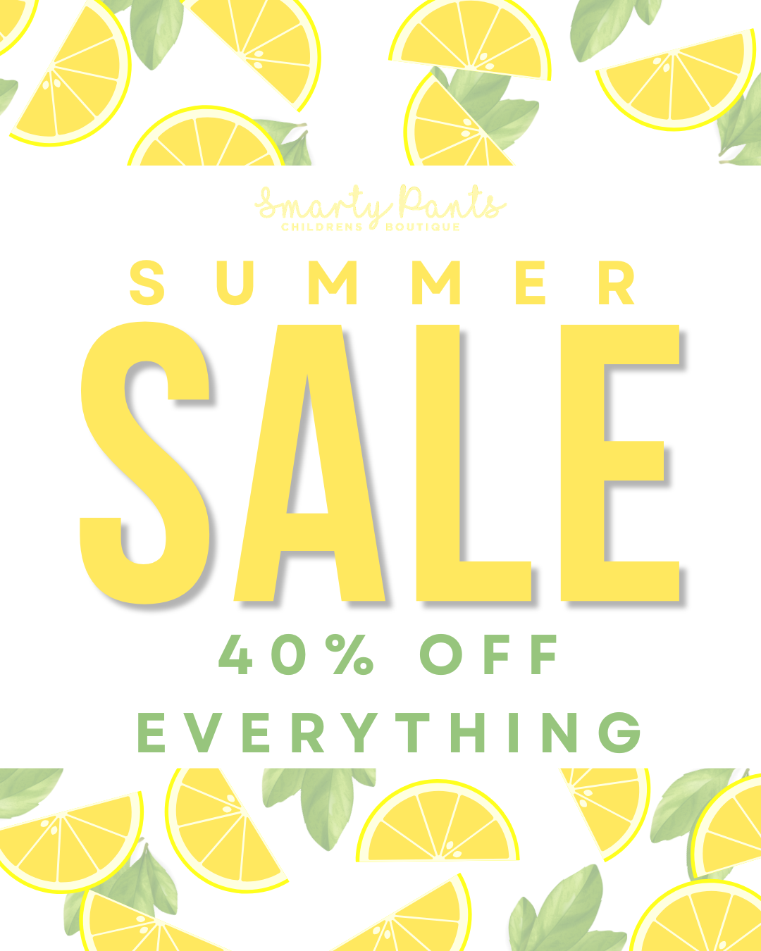 Smarty Pants Childrenswear Boutique Facebook ad