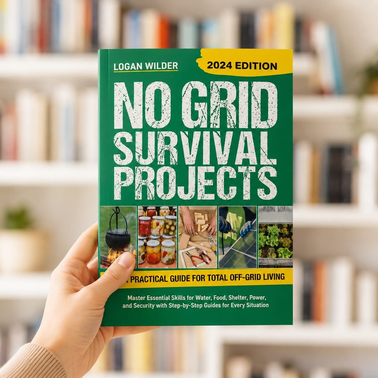 The Books Platform Facebook ad: Master Off-Grid Living with Proven Skills