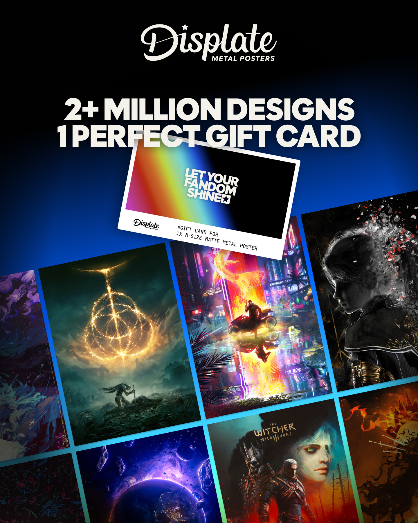 Displate Facebook ad