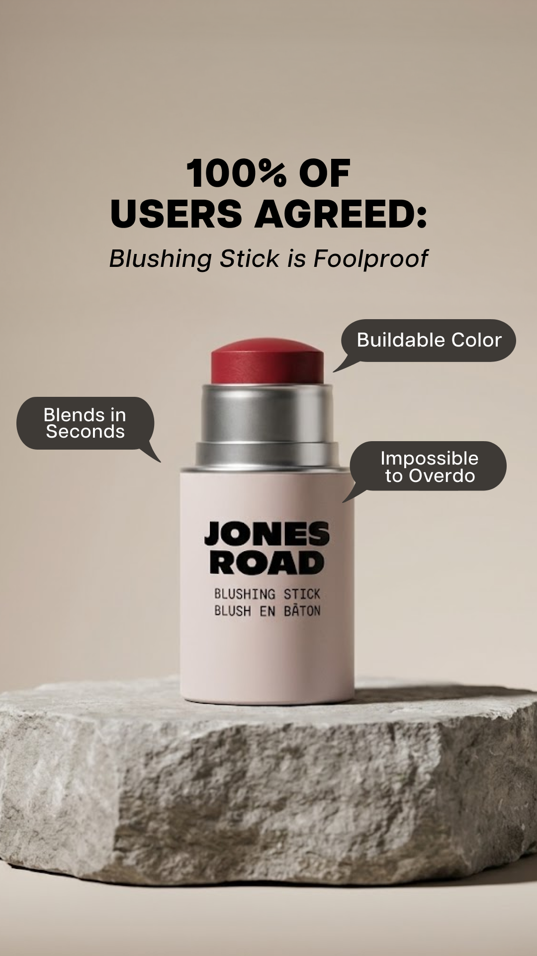 Jones Road Beauty Facebook ad