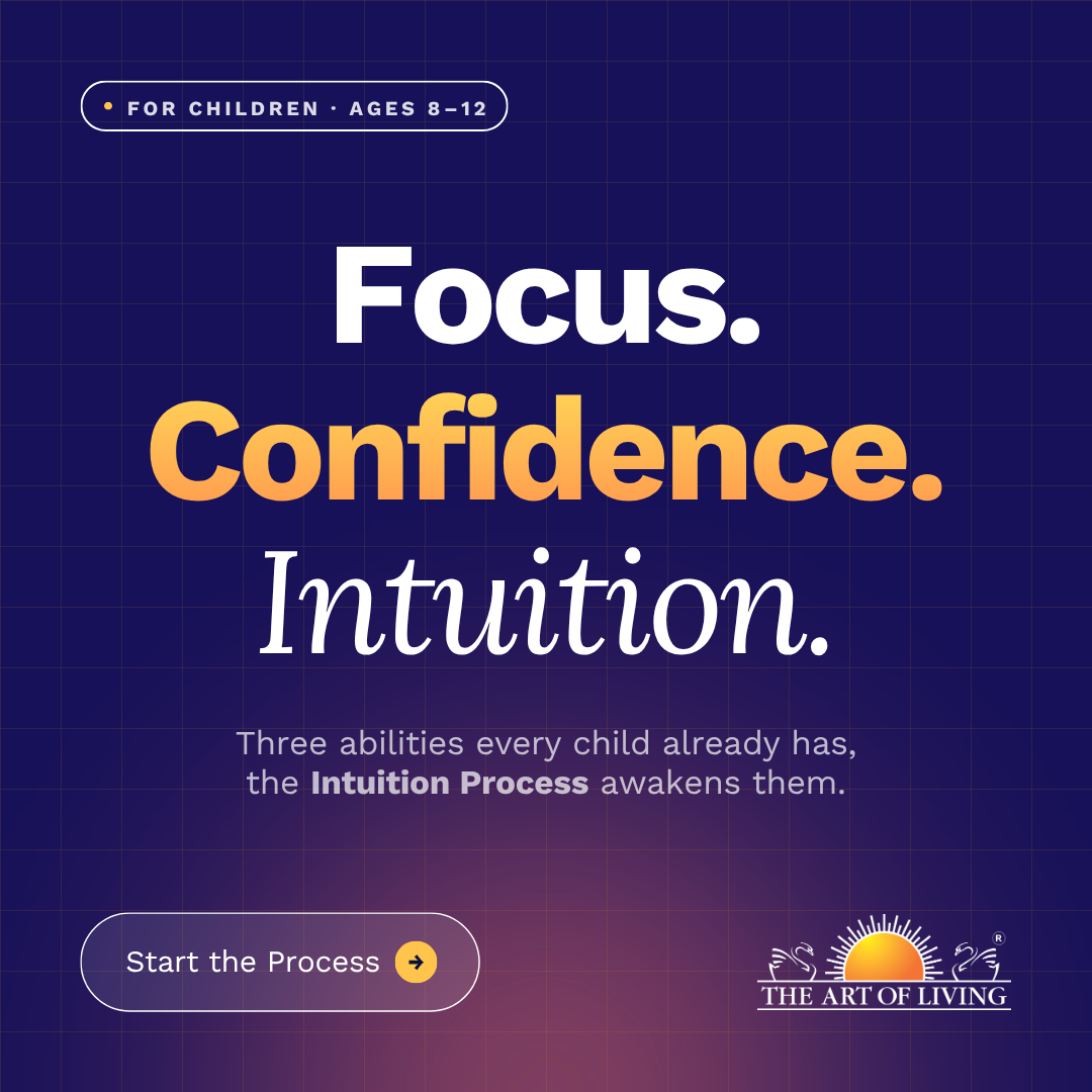 The Art of Living Facebook ad