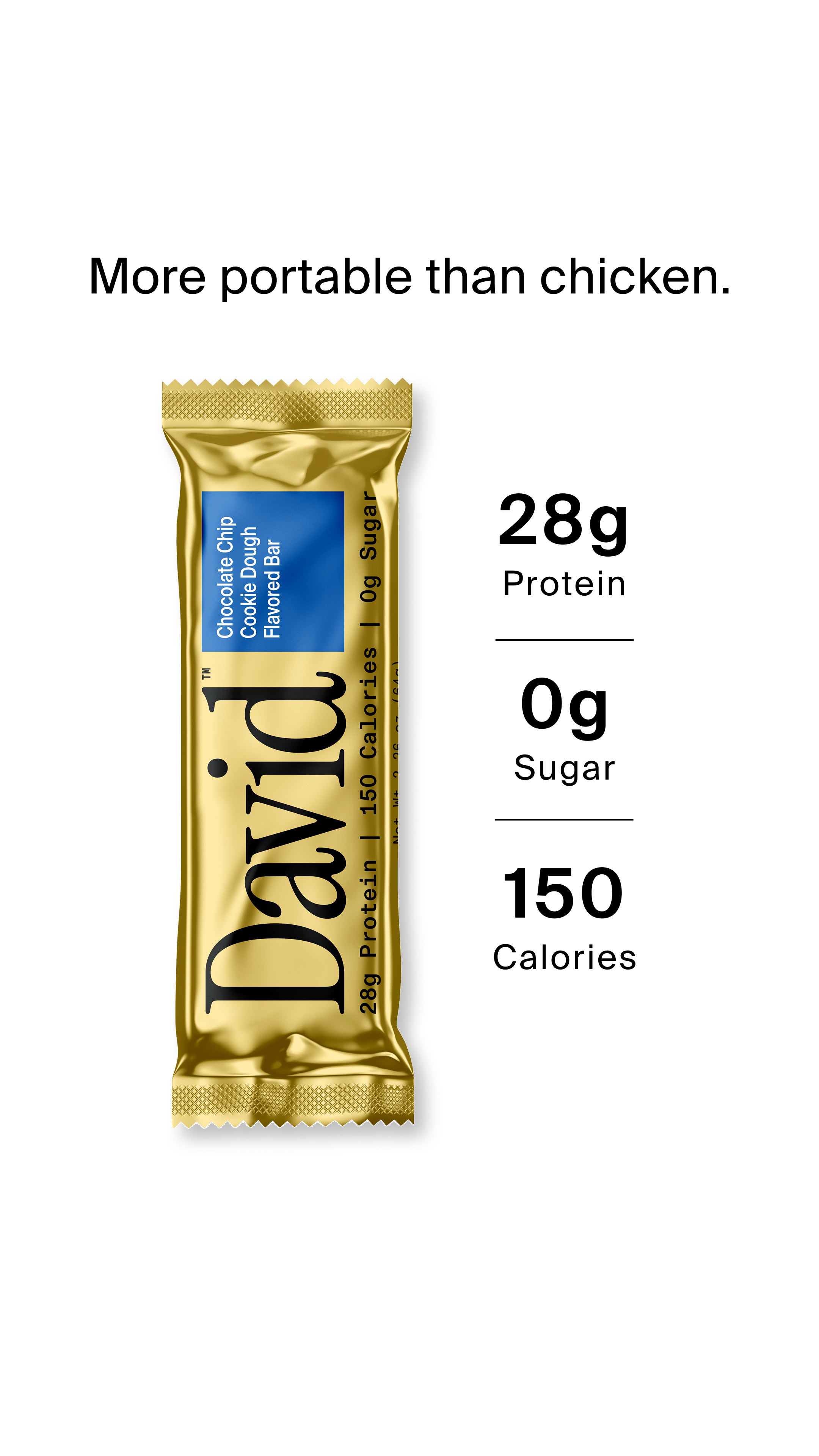 David Protein Facebook ad