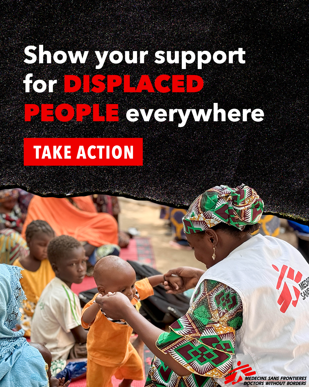 Doctors Without Borders/Médecins Sans Frontières (MSF) Facebook ad