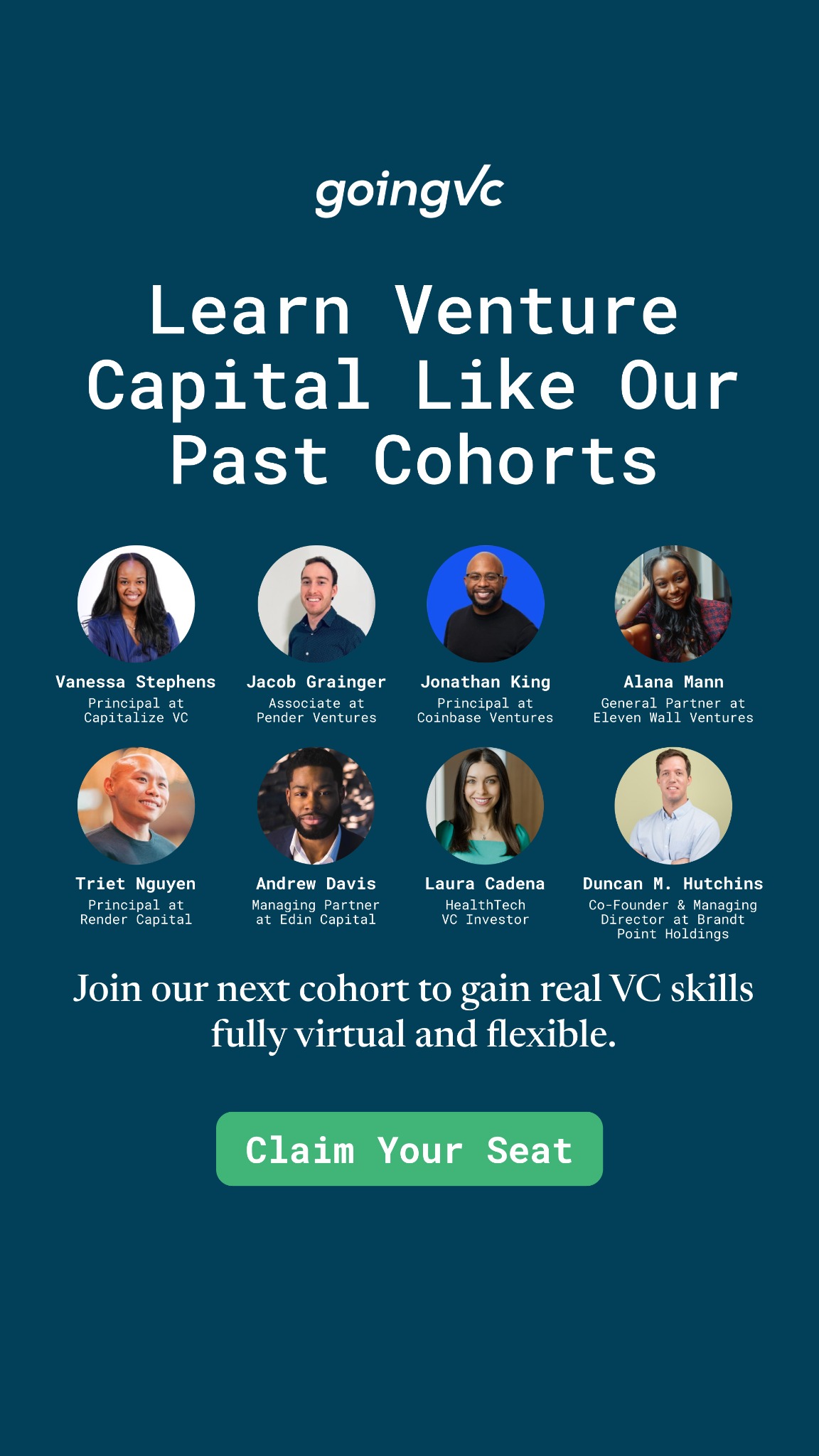 Goingvc Facebook ad from Nov 12, 2025