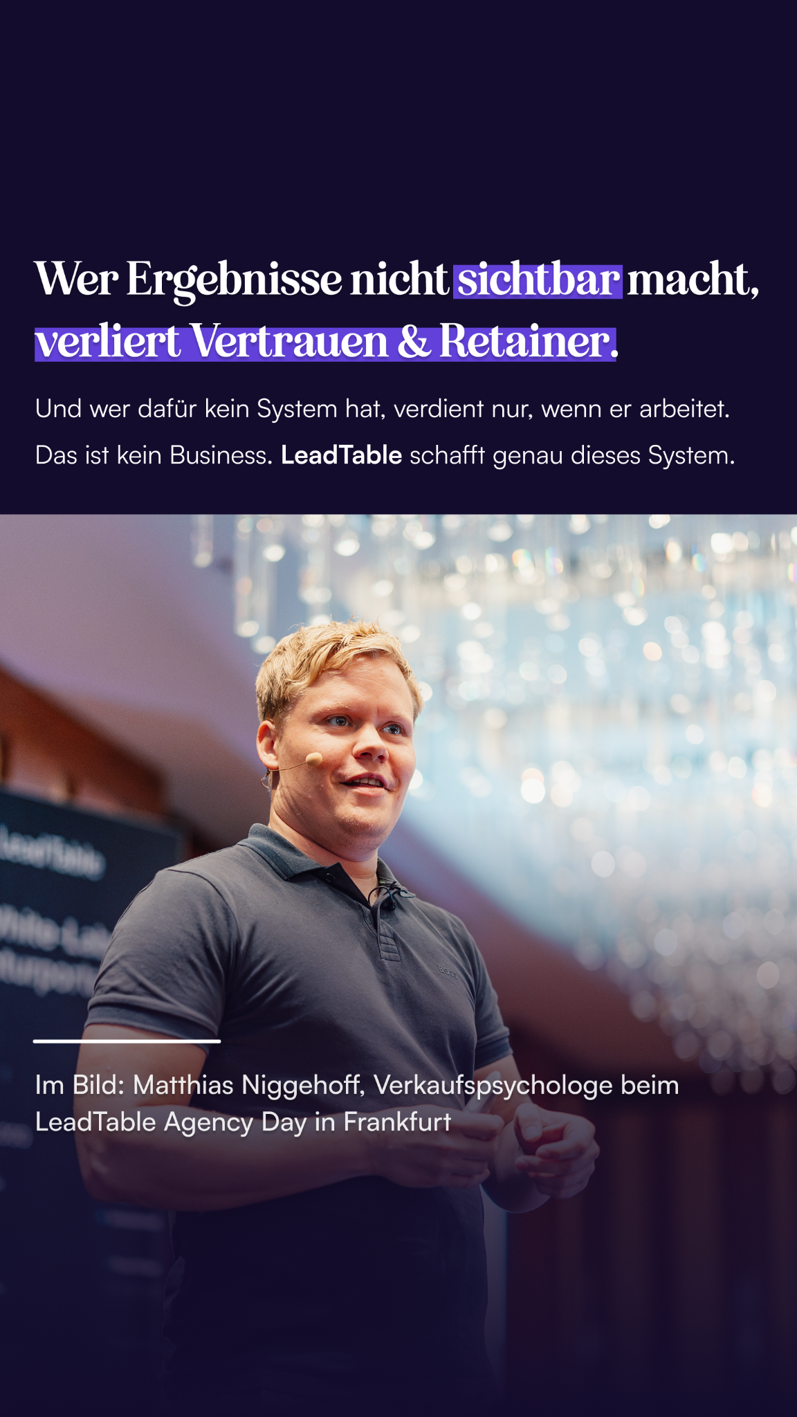 LeadTable - Agentursoftware Facebook ad
