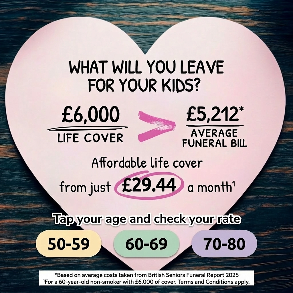 British Seniors Facebook ad