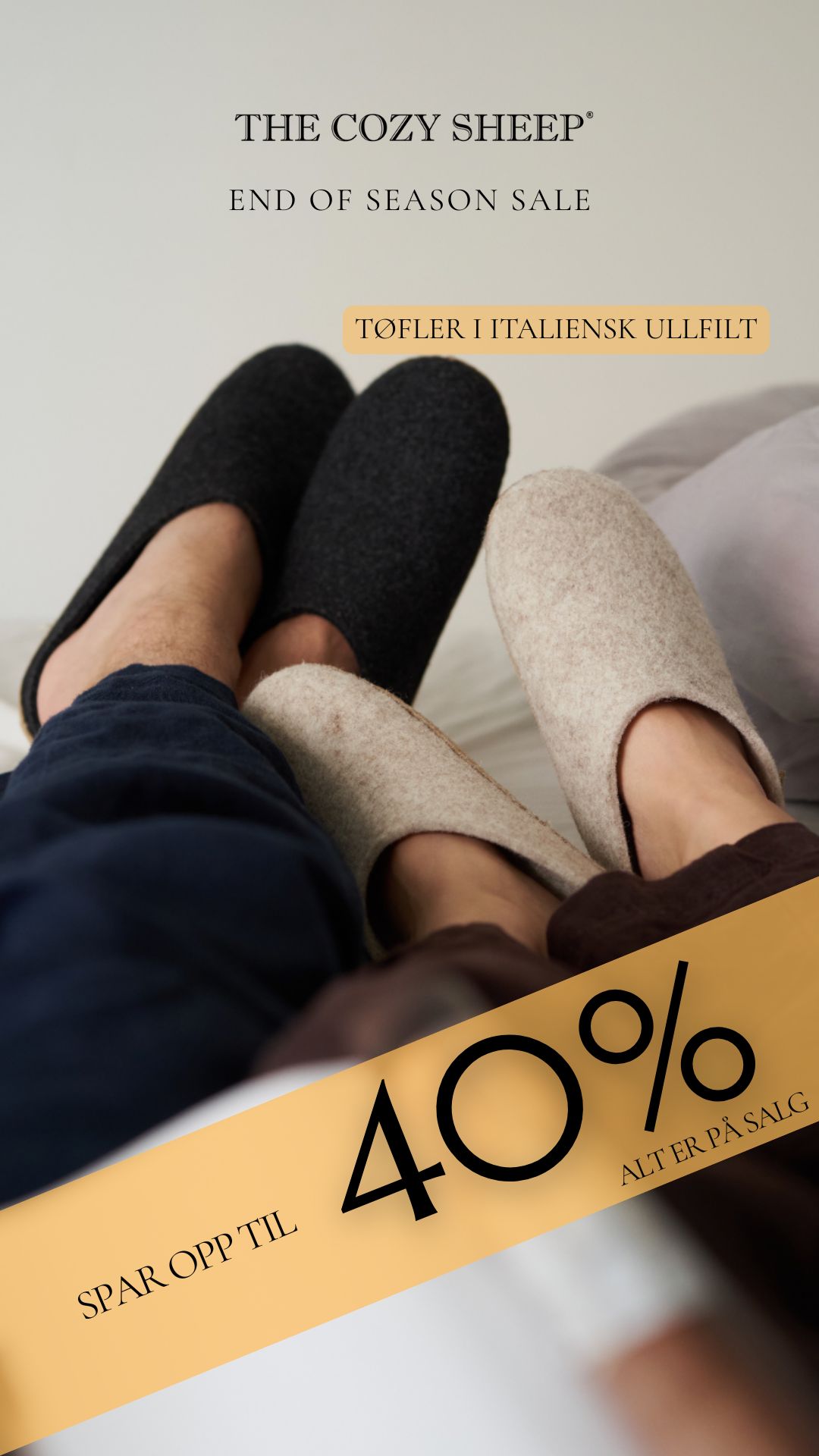 The Cozy Sheep Facebook ad