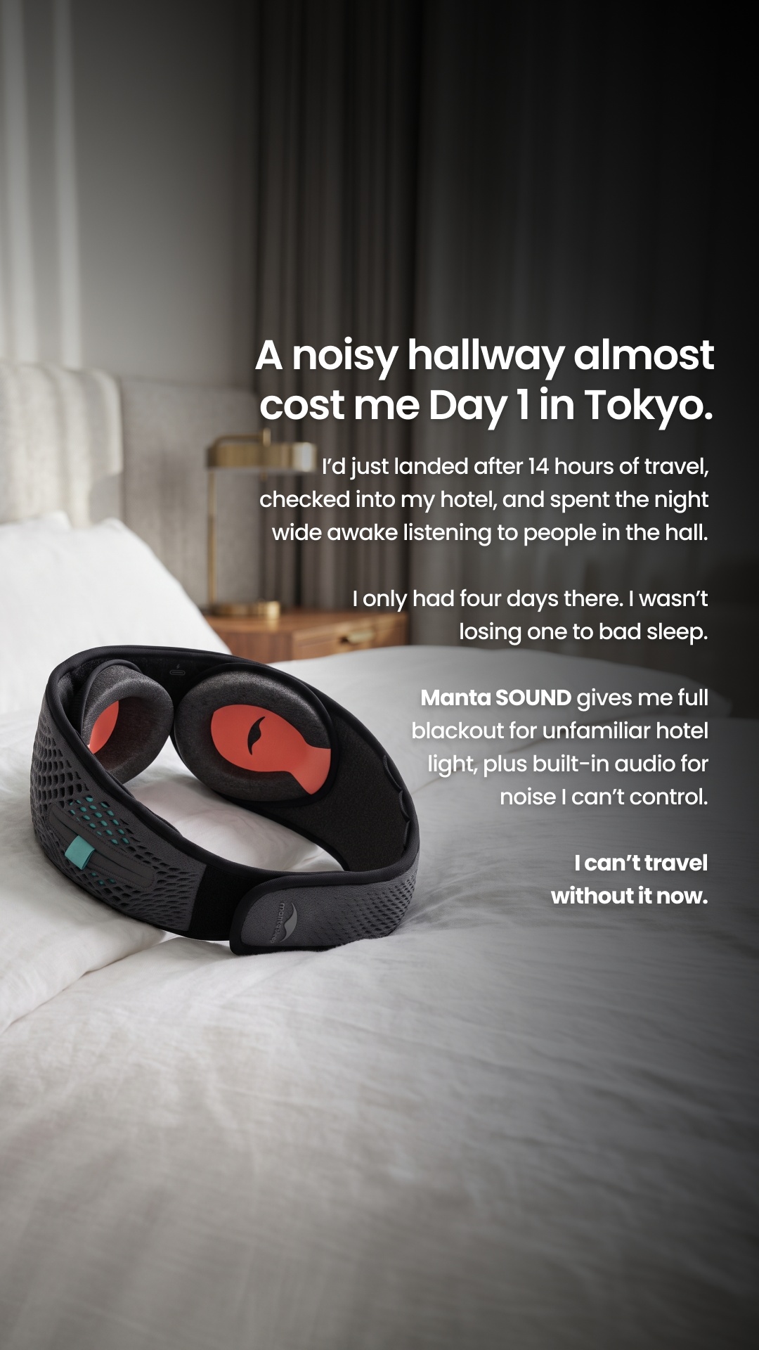 Manta Sleep Facebook ad