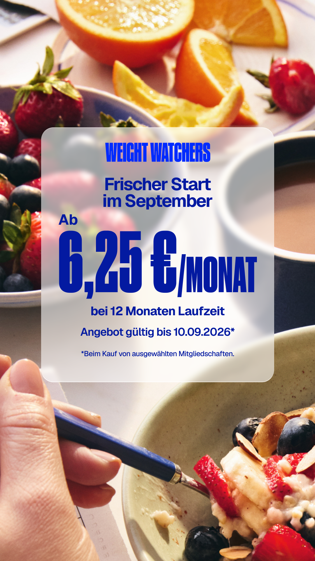 WeightWatchers Deutschland Facebook ad