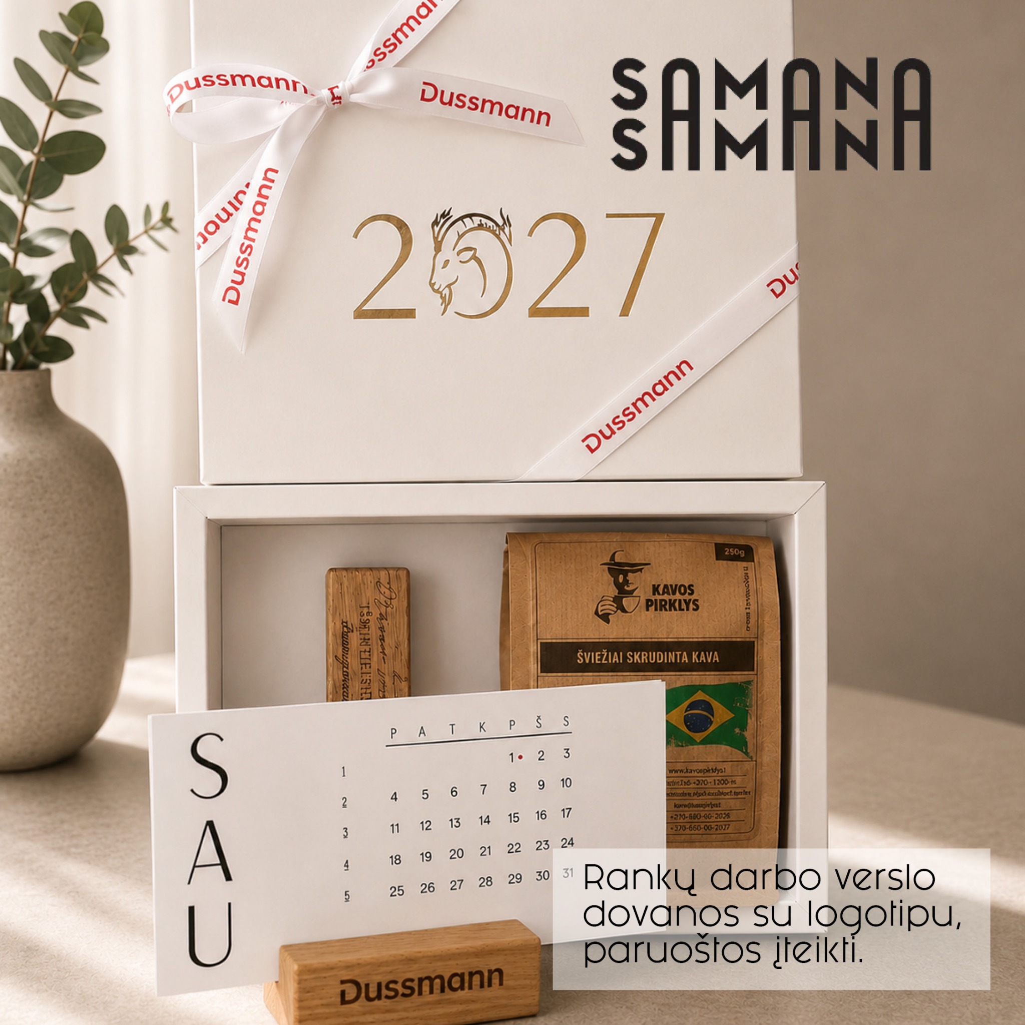 Samanasamana.lt Facebook ad: Dovana, kuri primena 365 dienas