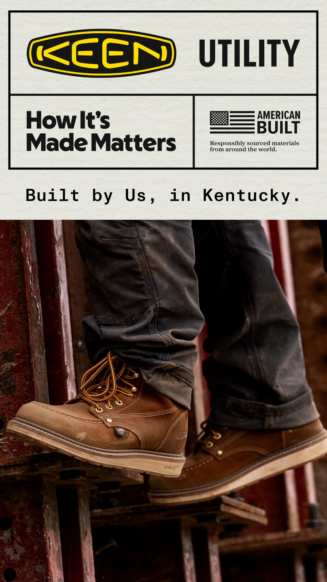 KEEN Utility Facebook ad