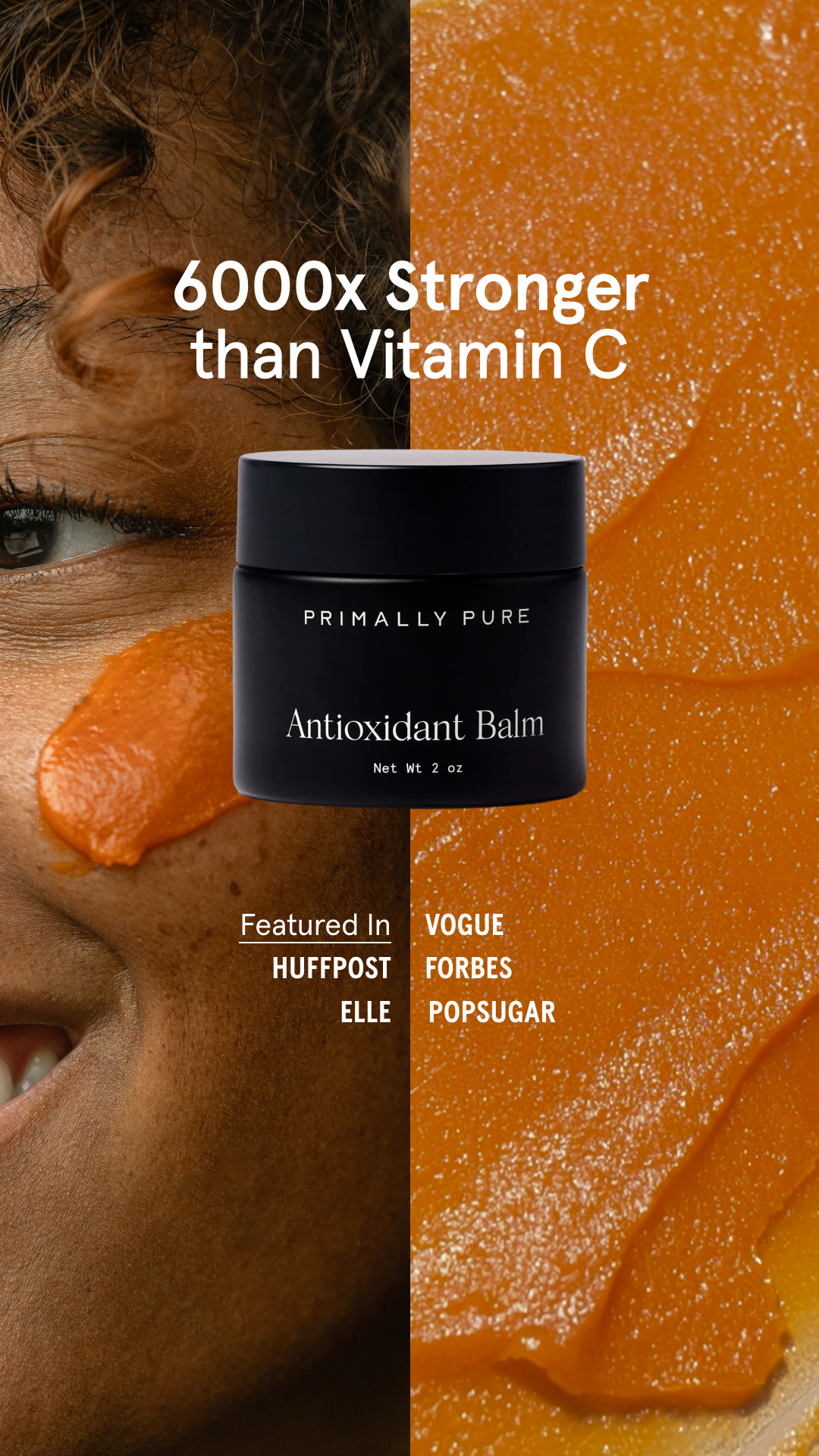 Primally Pure Skincare Facebook ad