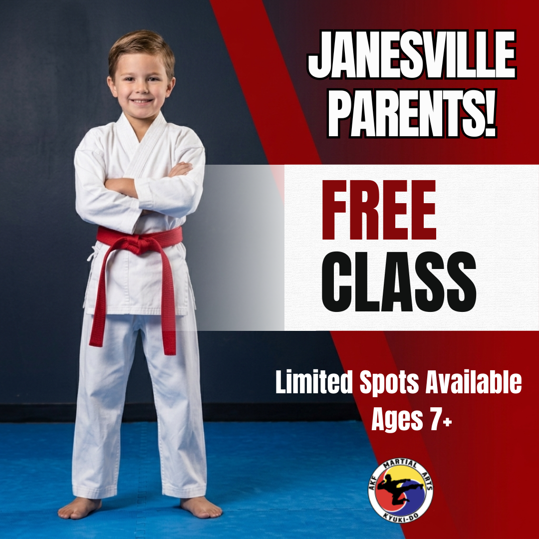 AKF Martial Arts Janesville Facebook ad