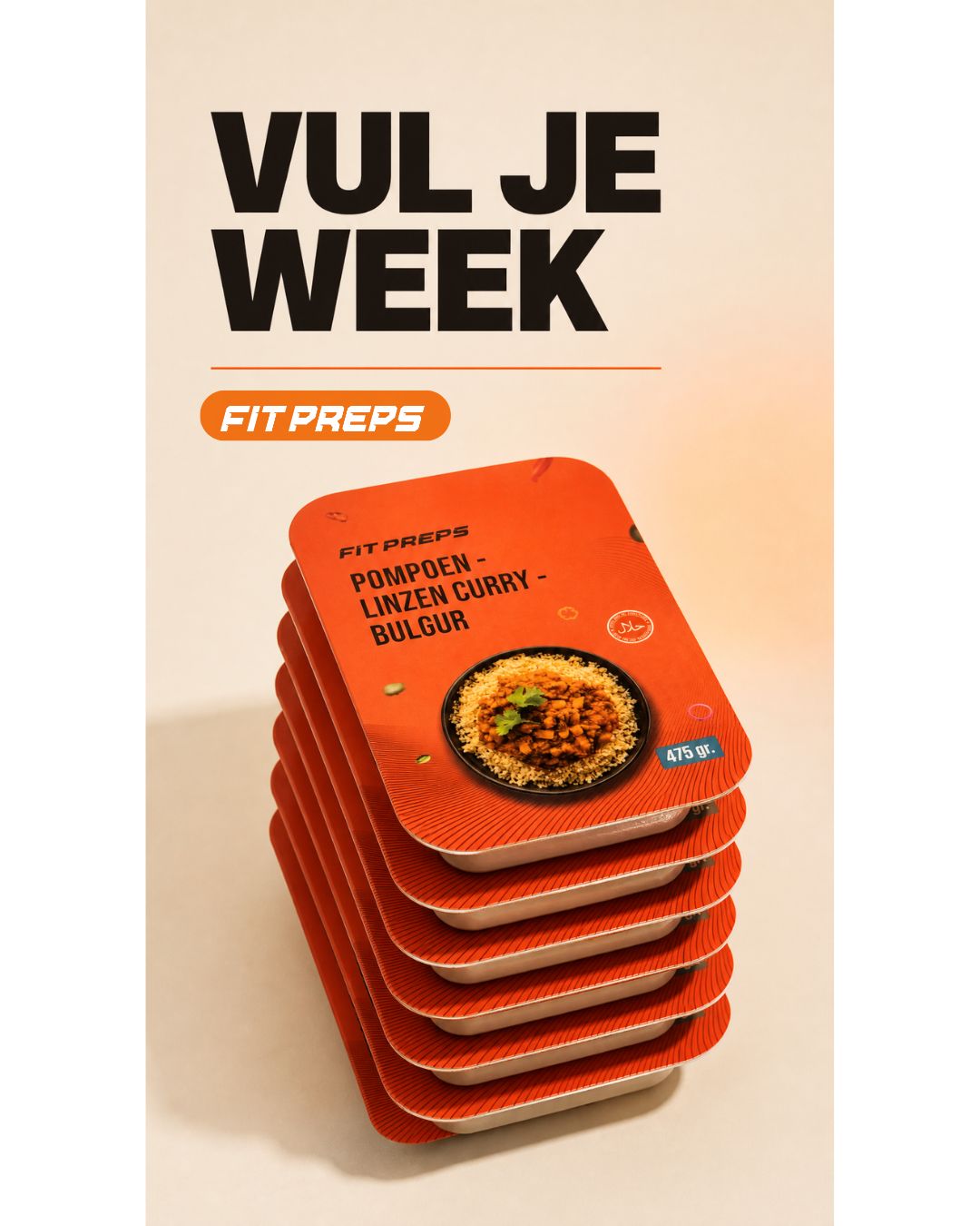 Fit Preps Facebook ad: Snel, gezond en lekker!