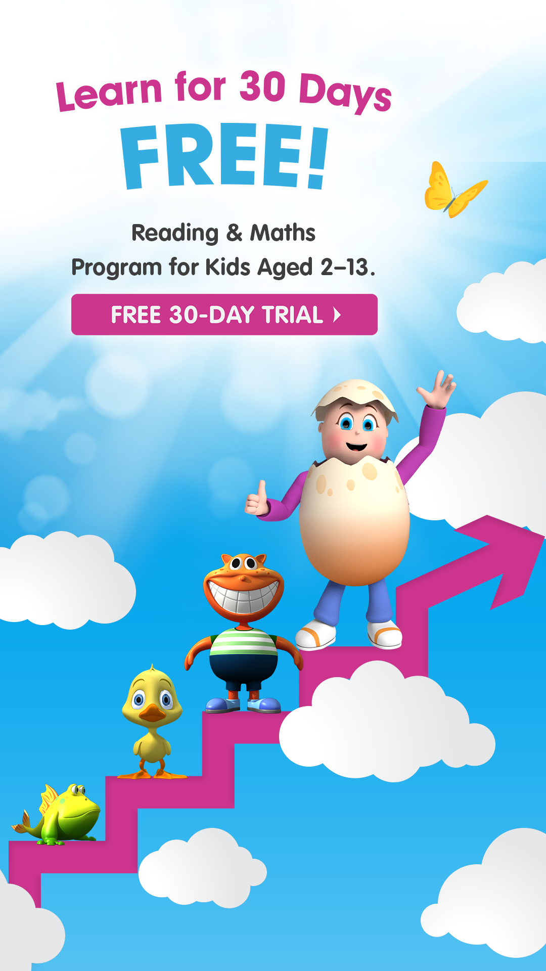 ReadingEggs.com Facebook ad