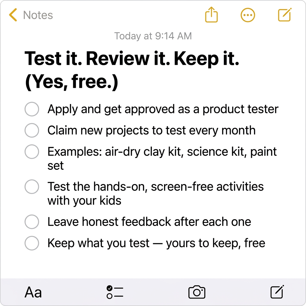 Stem Testers Facebook ad