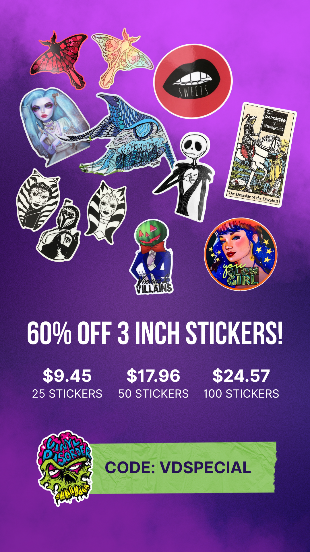 Vinyl Disorder Facebook ad
