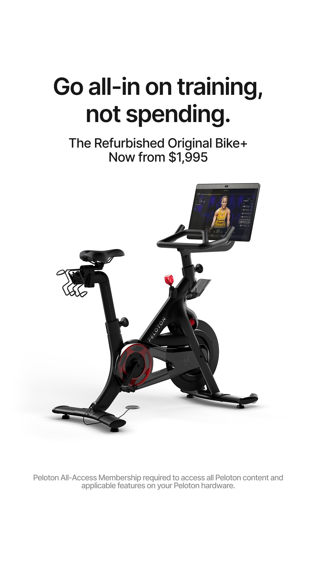 Peloton Facebook ad