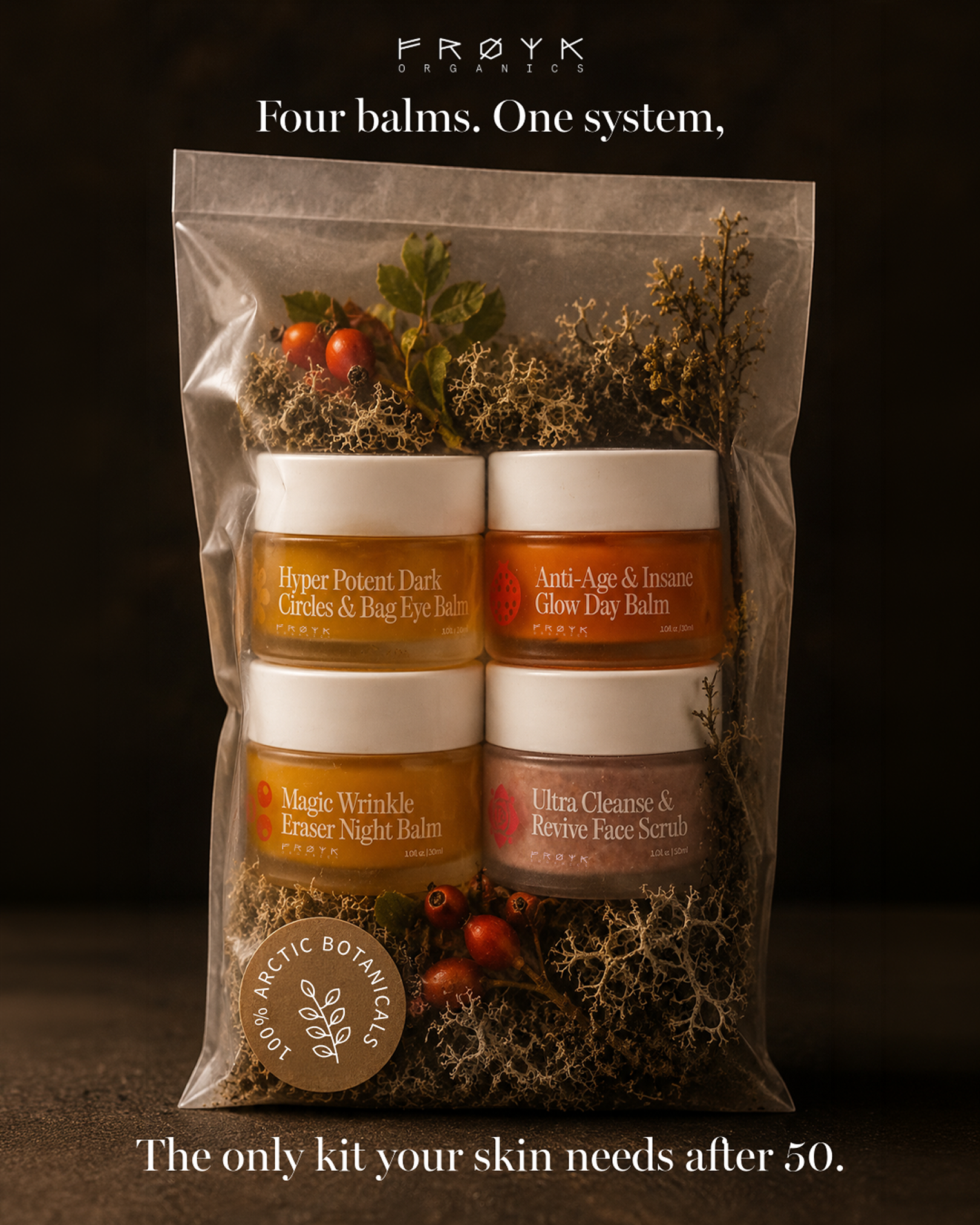 Frøya Organics Facebook ad