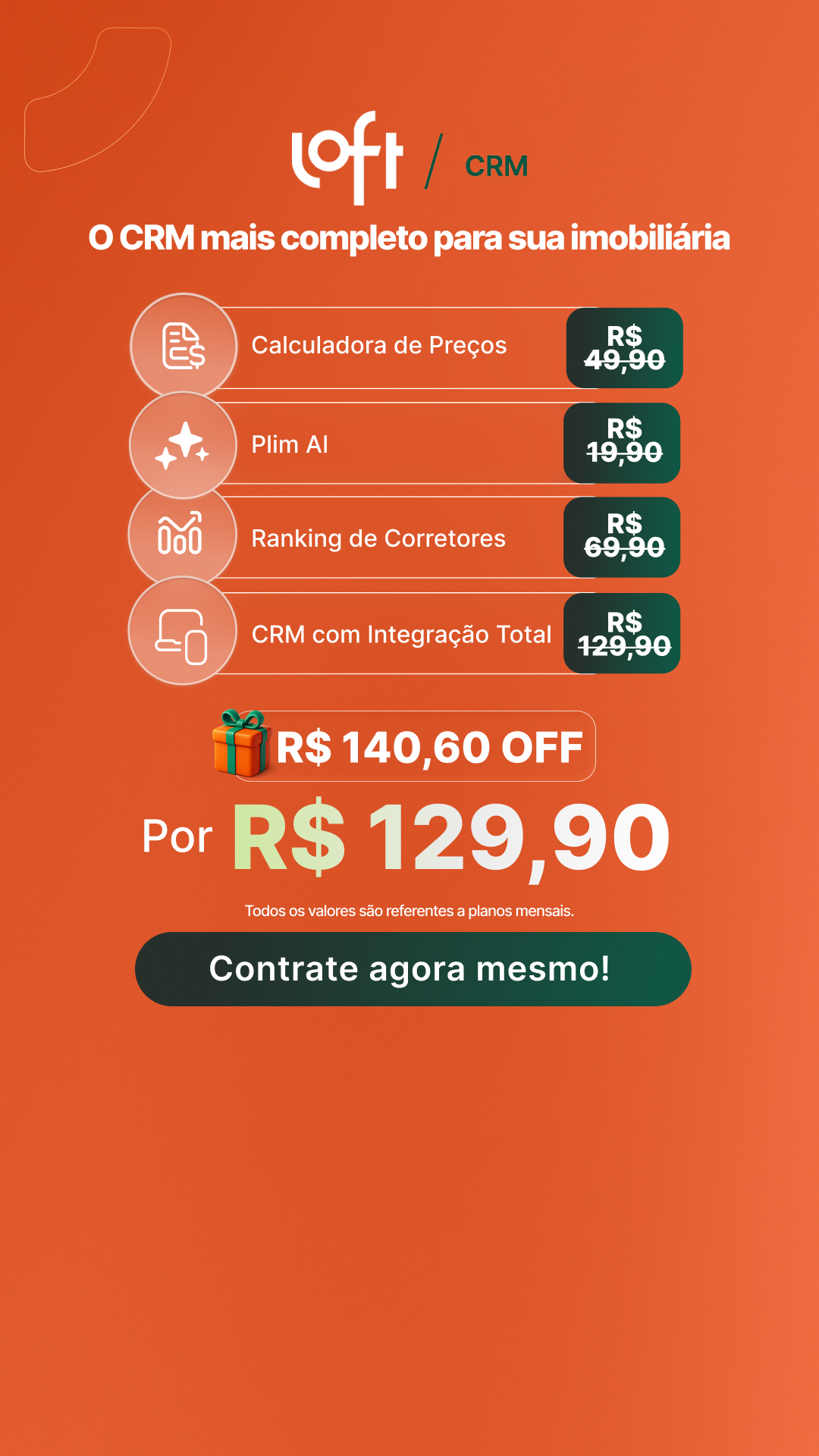 Loft Facebook ad