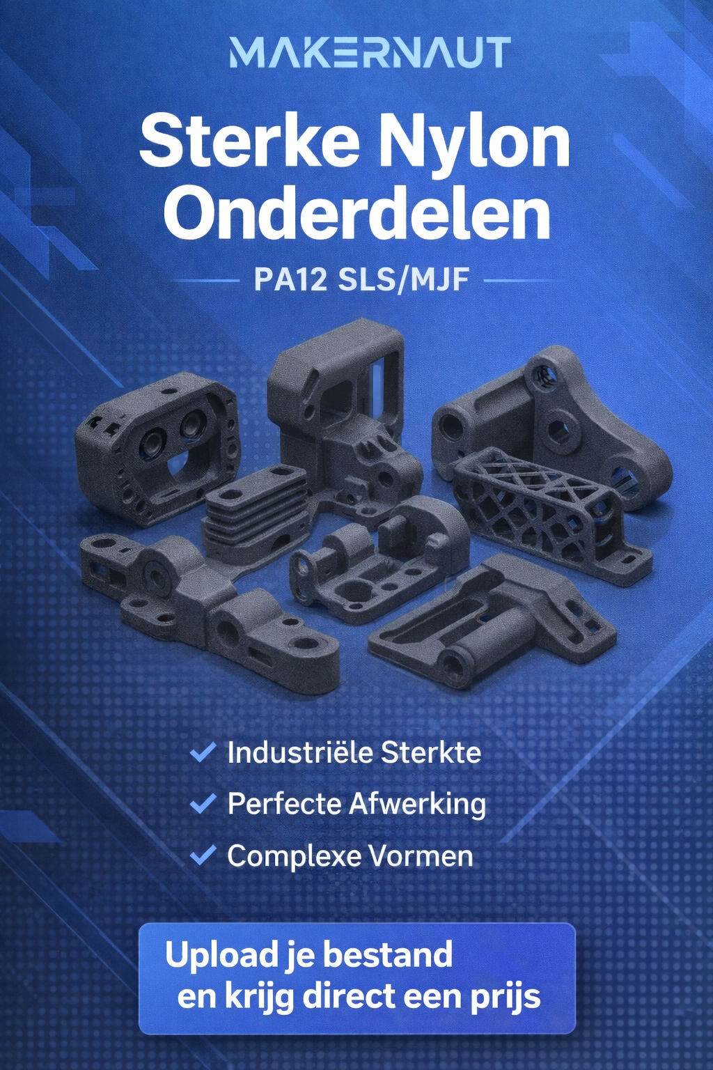 Makernaut Facebook ad: Professionele 3D Printing & CNC Bewerking | Makernaut