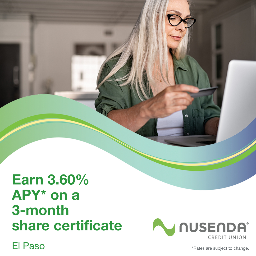 Nusenda Credit Union Facebook ad