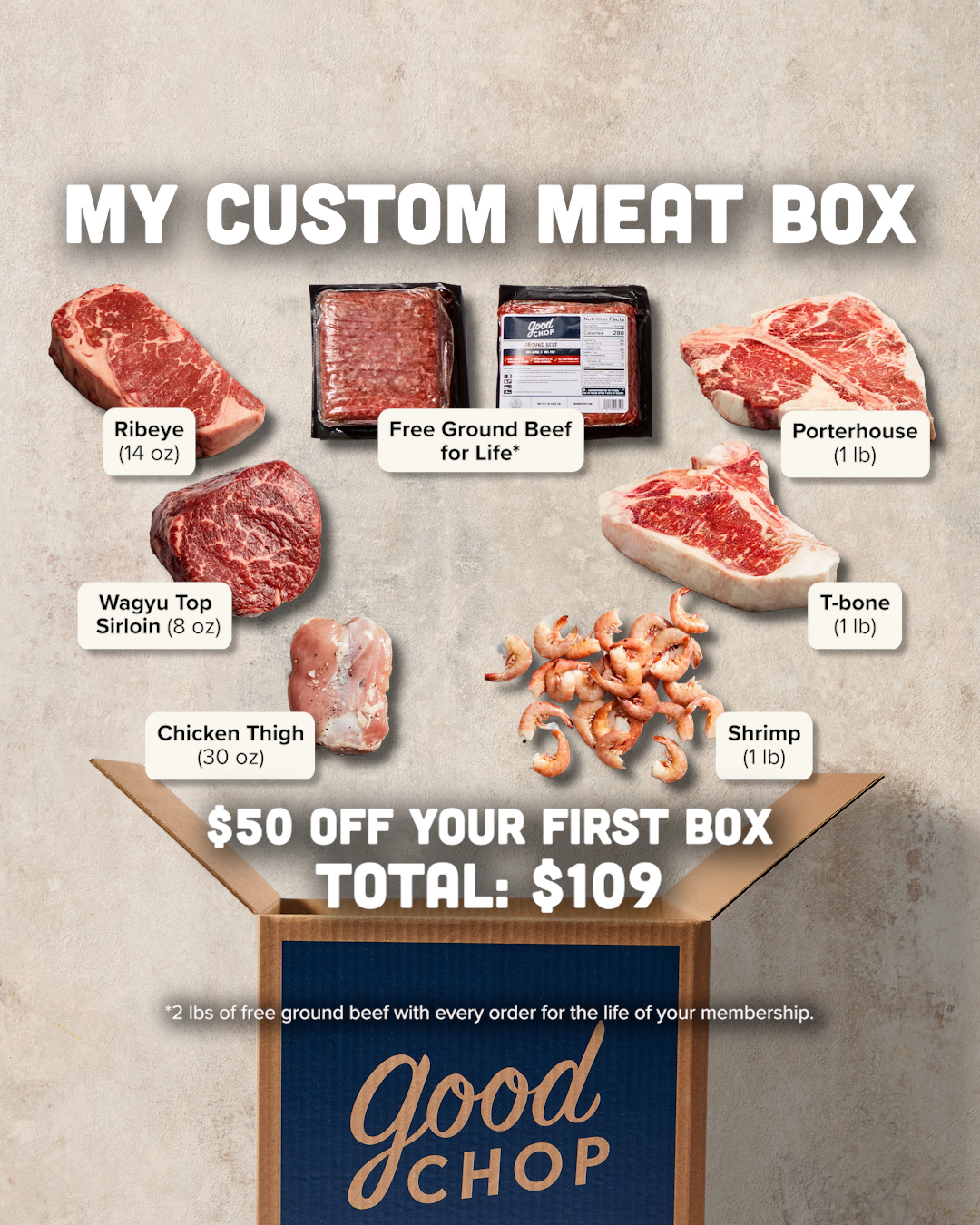 GoodChop Facebook ad
