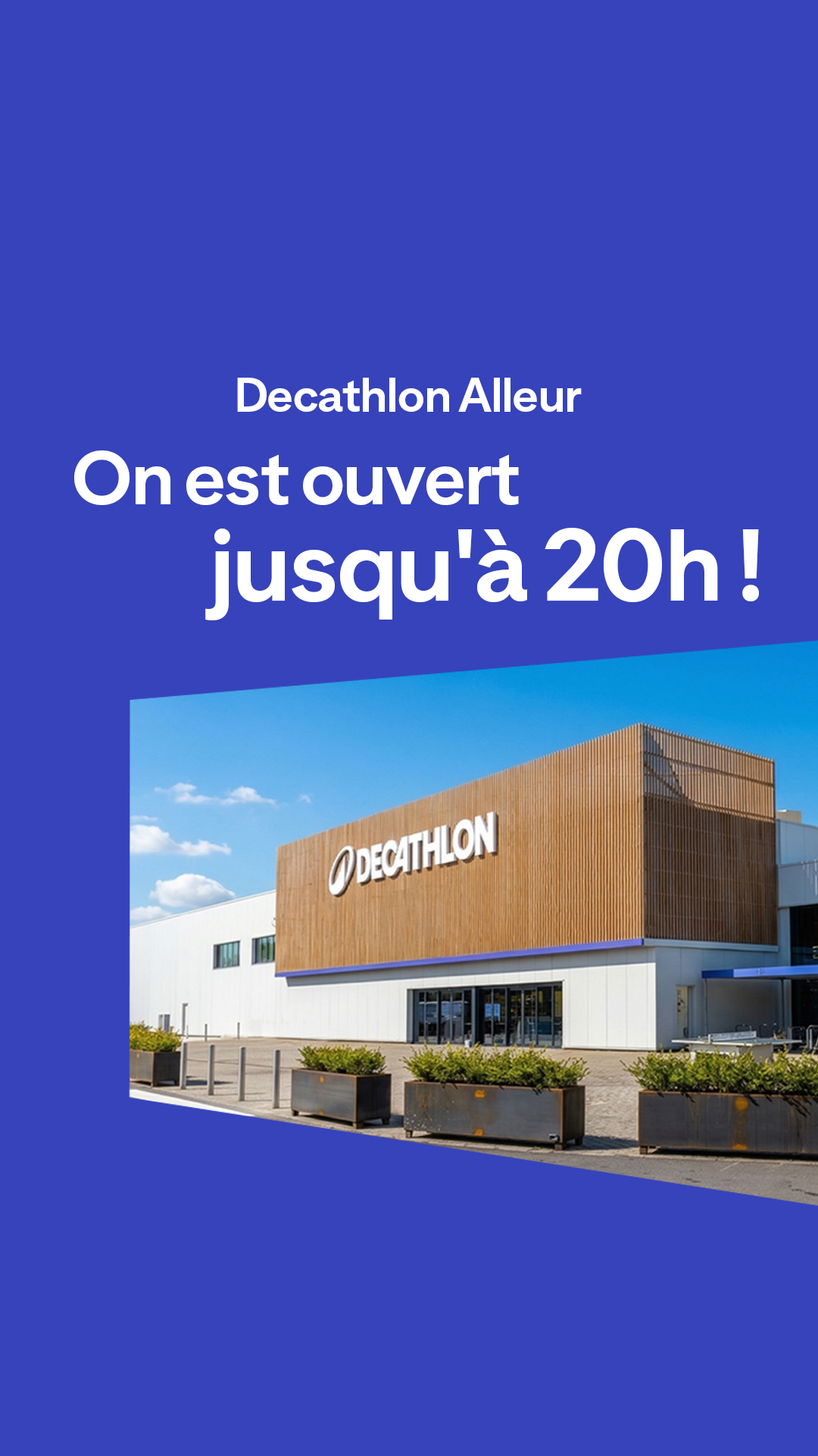 Decathlon Belgium Facebook ad