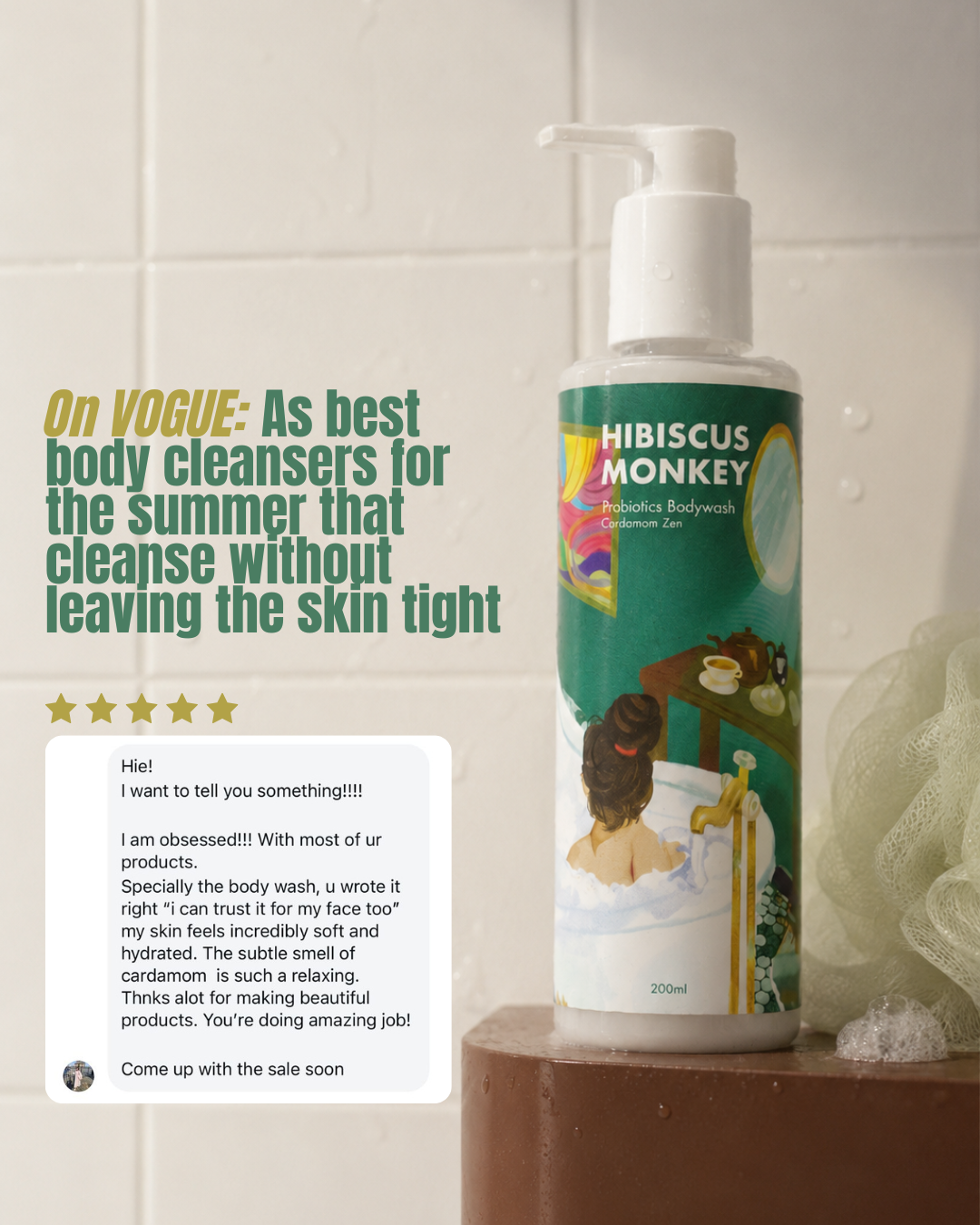 Hibiscus Monkey Facebook ad