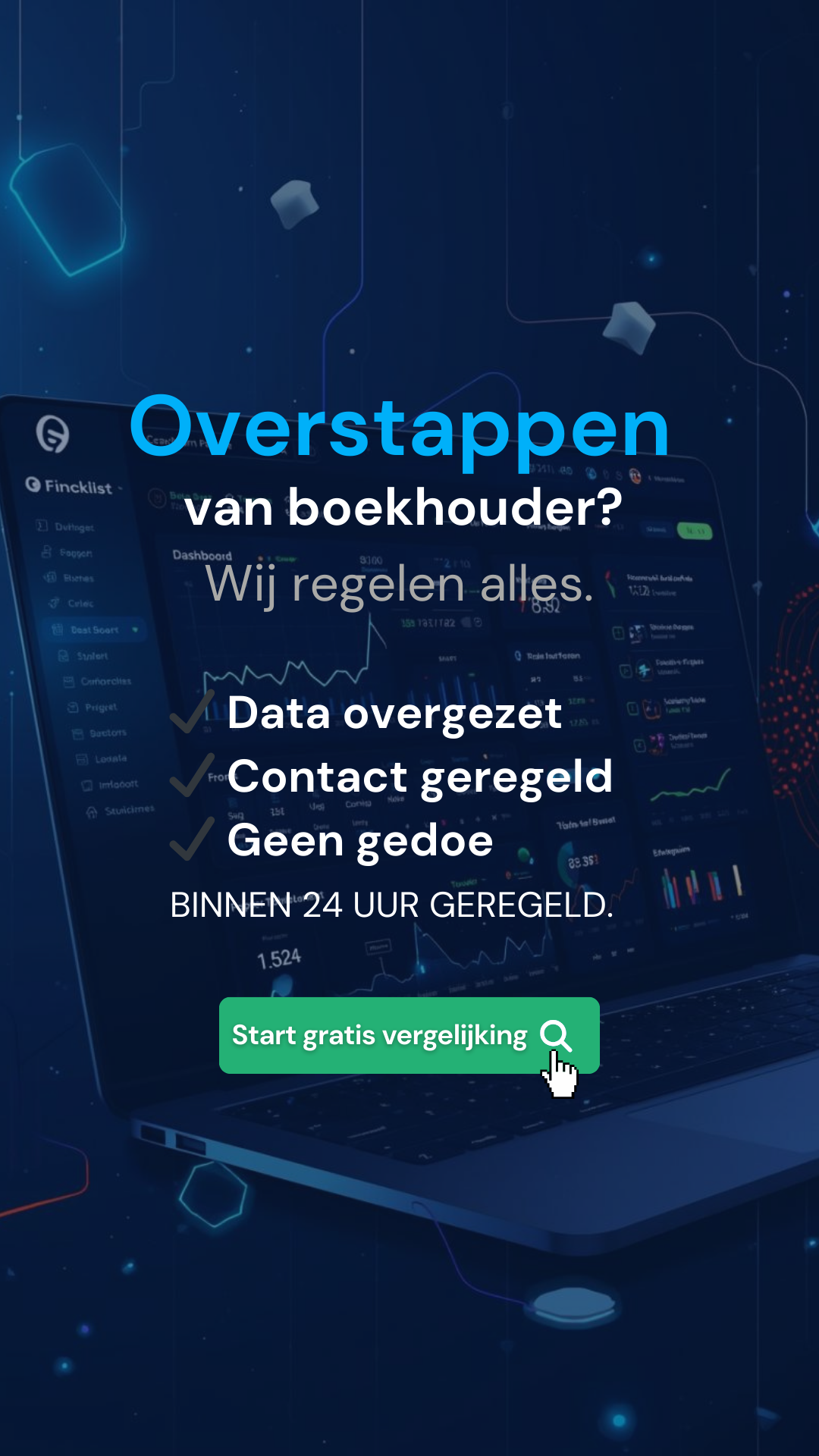 Administratievergelijker Facebook ad from Mar 19, 2026